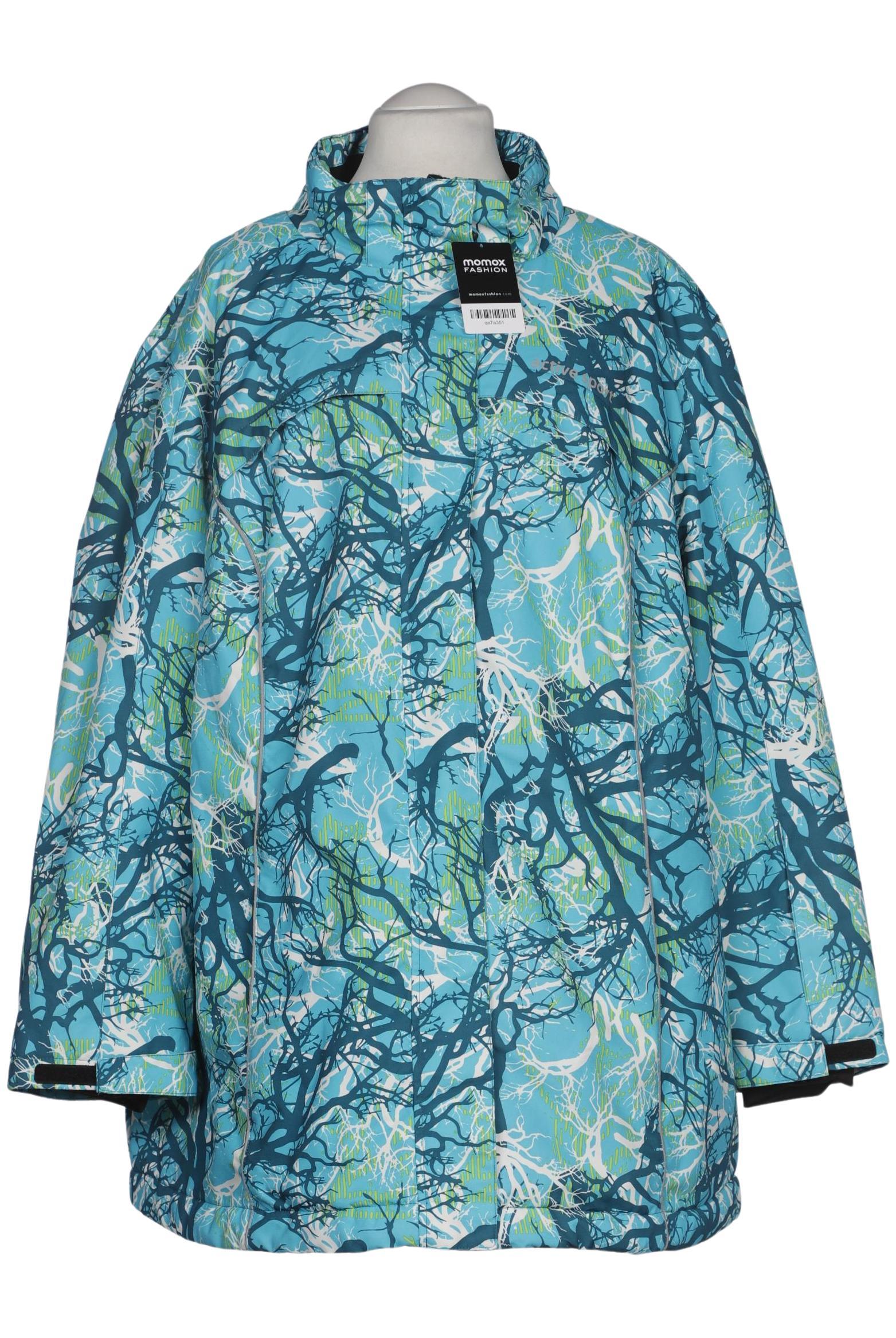 

Ulla Popken Damen Jacke, blau, Gr. 58