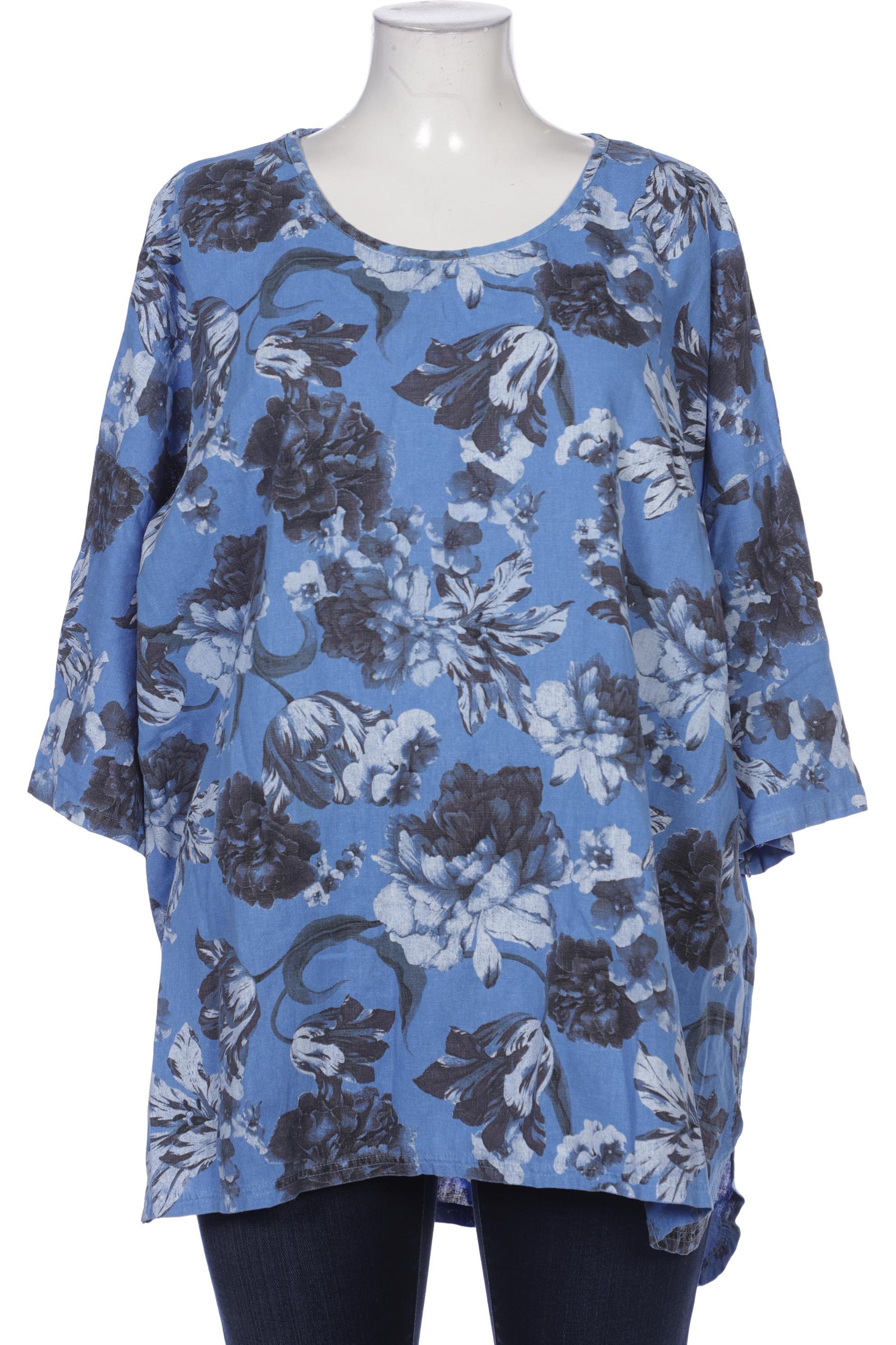 

Ulla Popken Damen Bluse, blau, Gr. 50