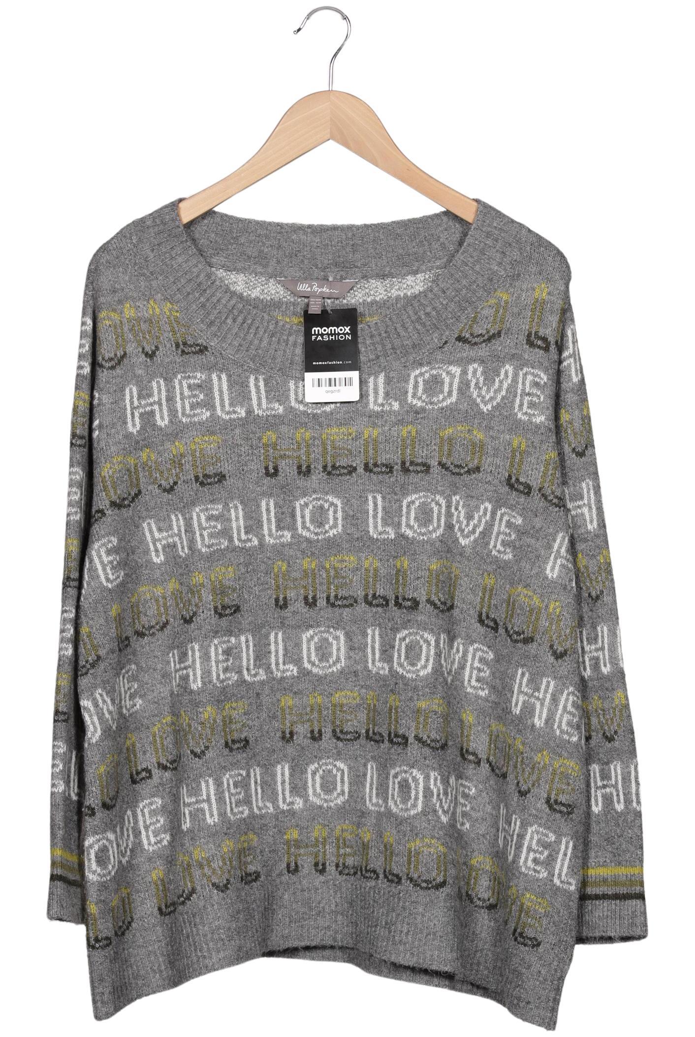 

Ulla Popken Damen Pullover, grau, Gr. 46