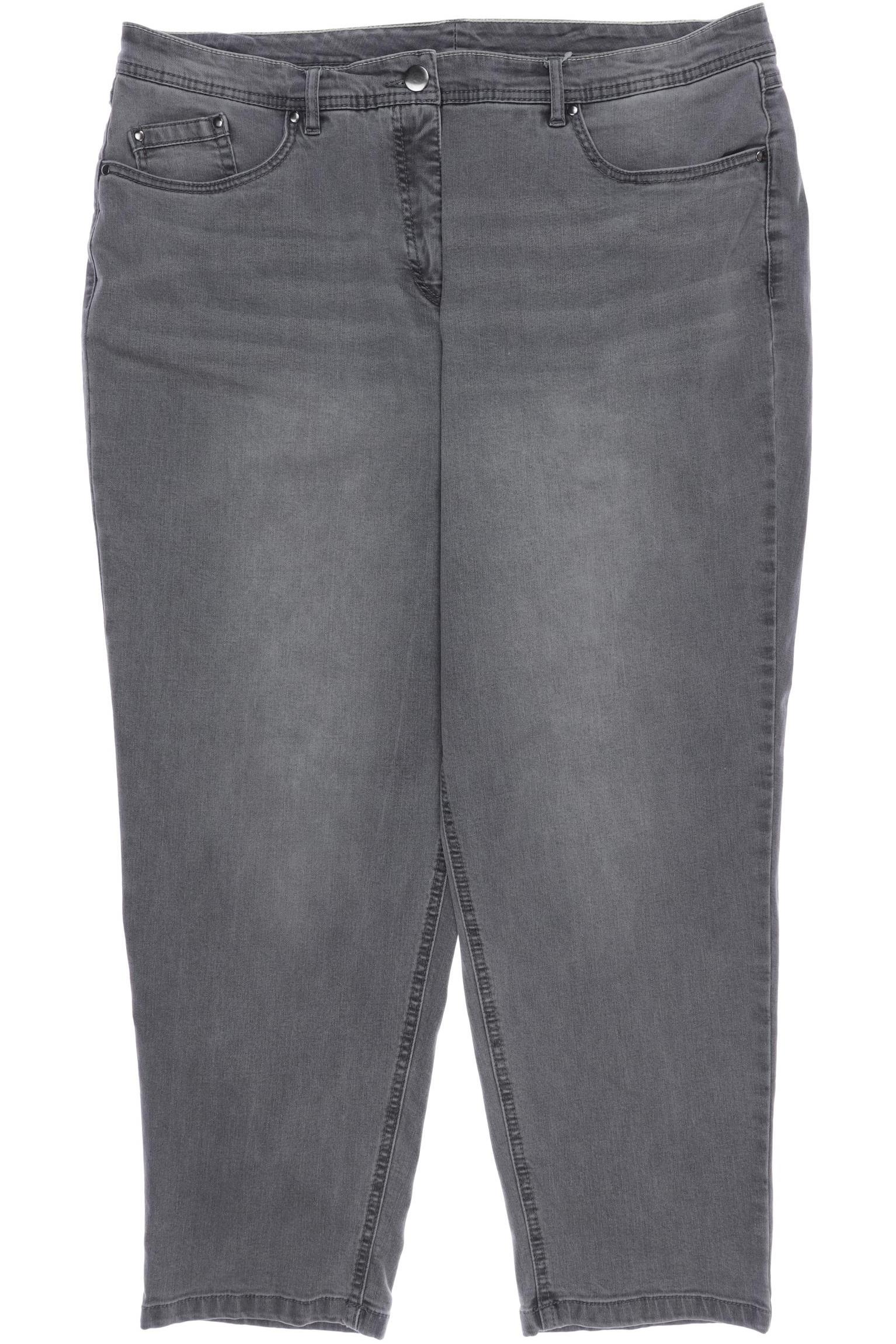 

Ulla Popken Damen Jeans, grau, Gr. 24