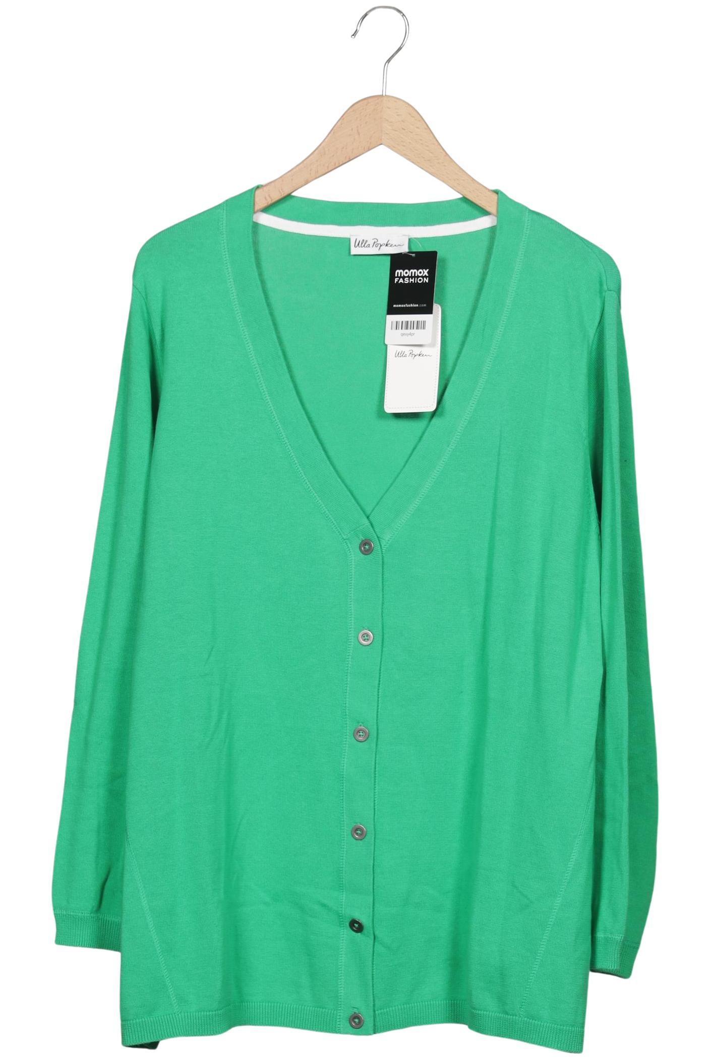 

Ulla Popken Damen Strickjacke, grün, Gr. 46