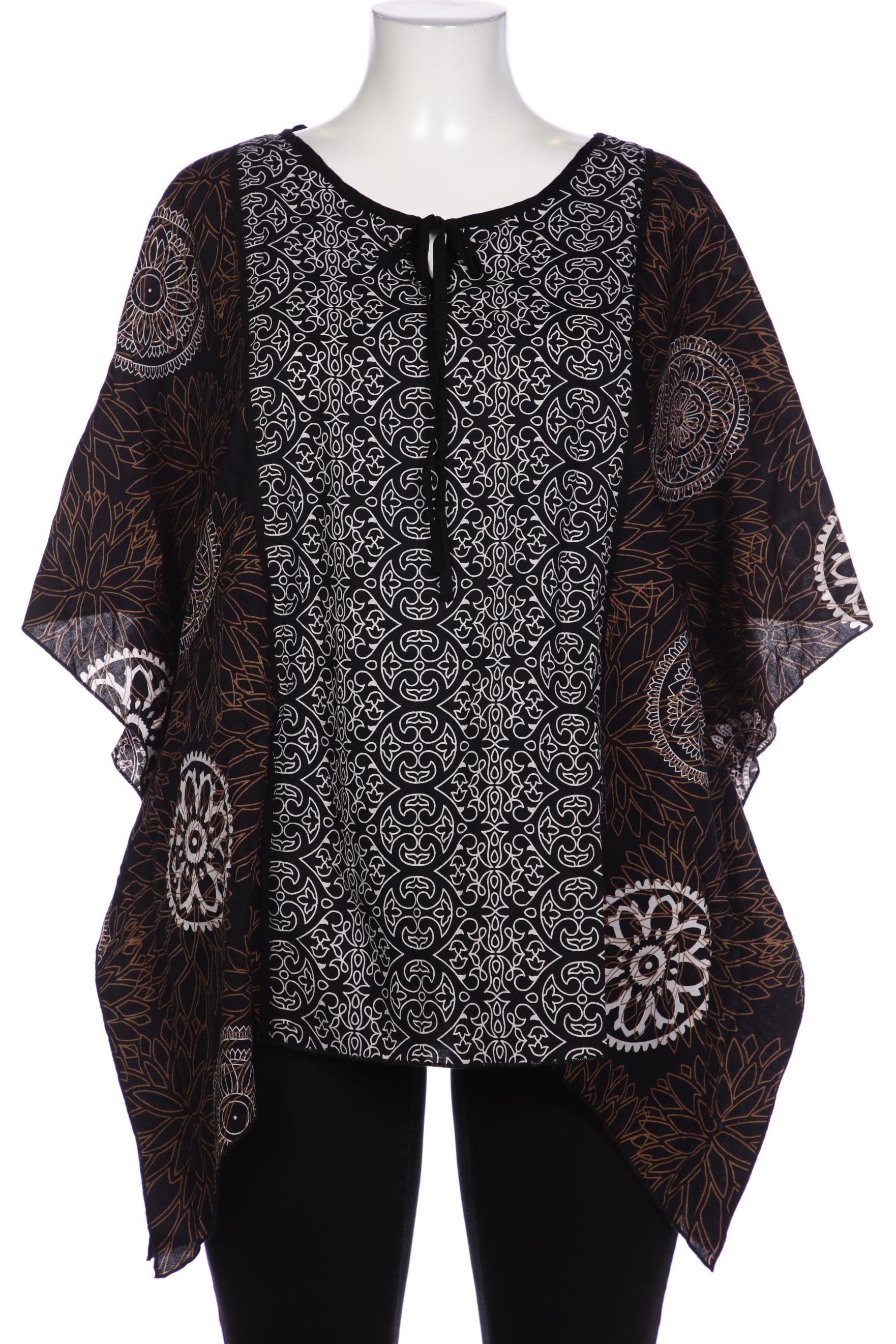 

Ulla Popken Damen Bluse, schwarz, Gr. 46