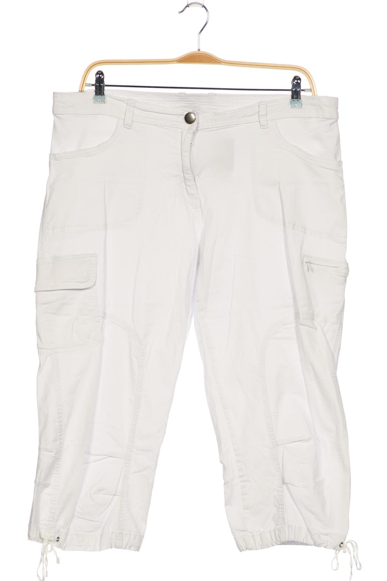 

Ulla Popken Damen Stoffhose, weiß, Gr. 46