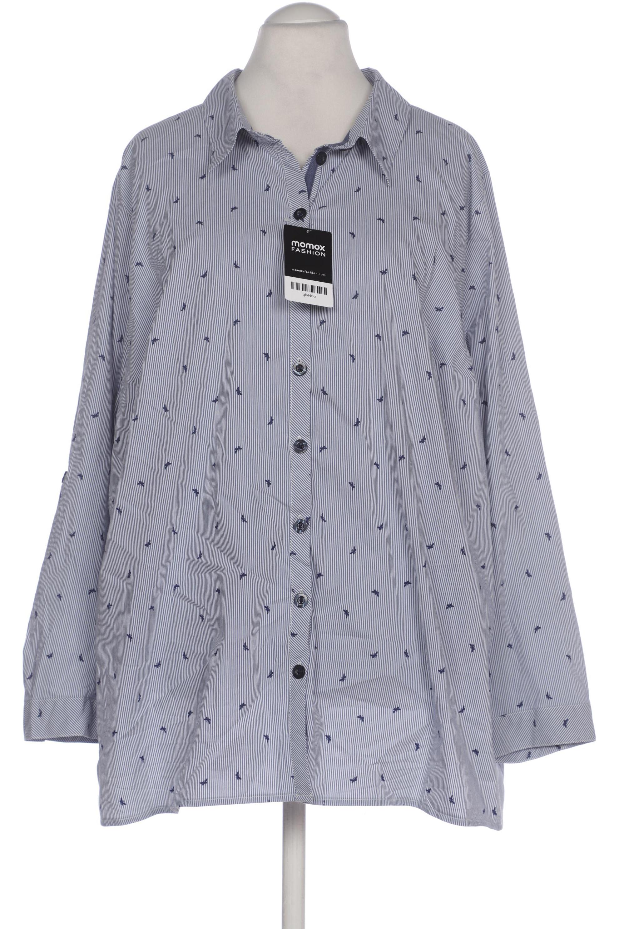 

Ulla Popken Damen Bluse, blau, Gr. 54