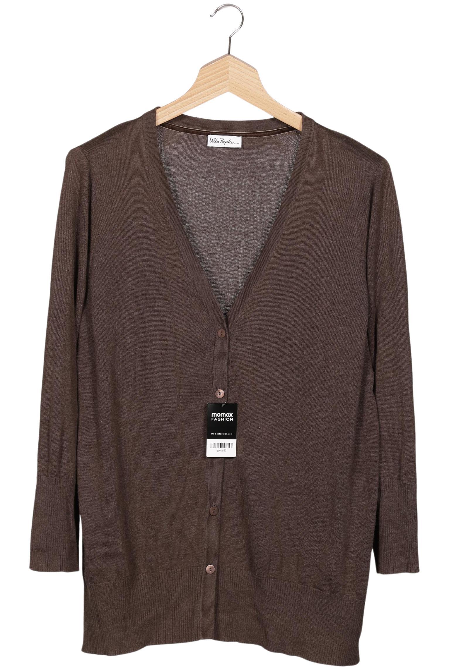 

Ulla Popken Damen Strickjacke, braun, Gr. 50