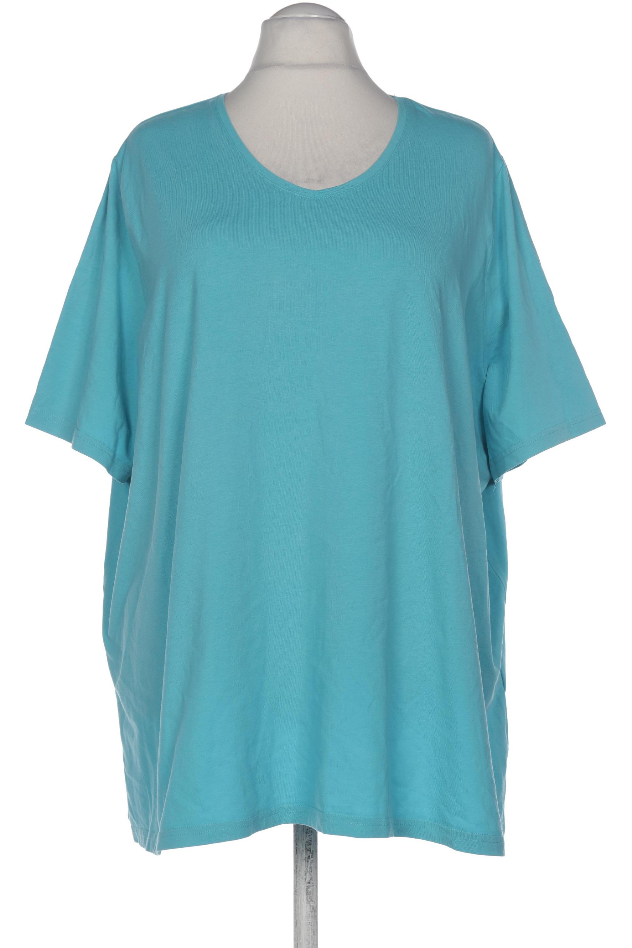 

Ulla Popken Damen T-Shirt, türkis, Gr. 54