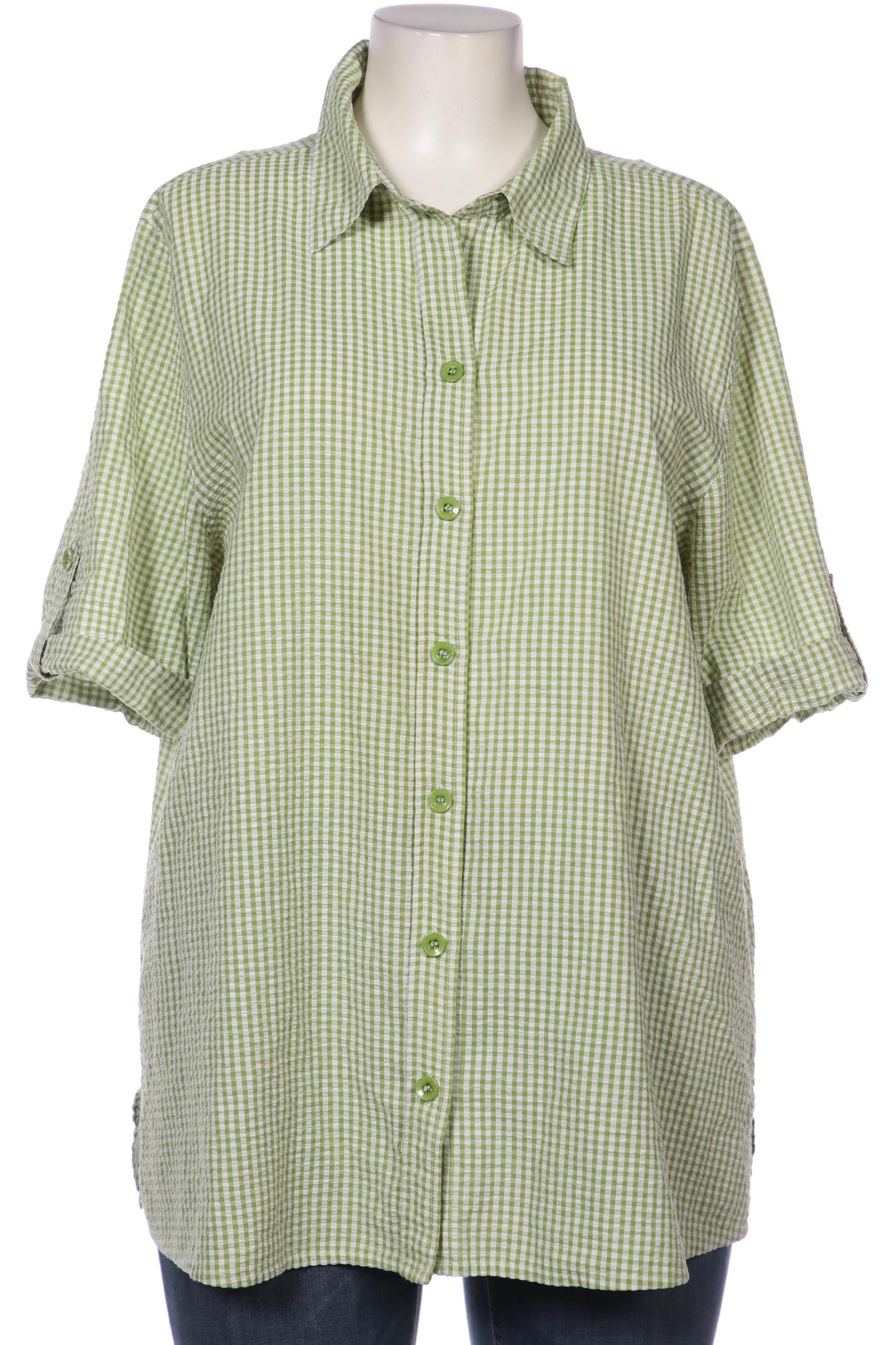 

Ulla Popken Damen Bluse, hellgrün, Gr. 46