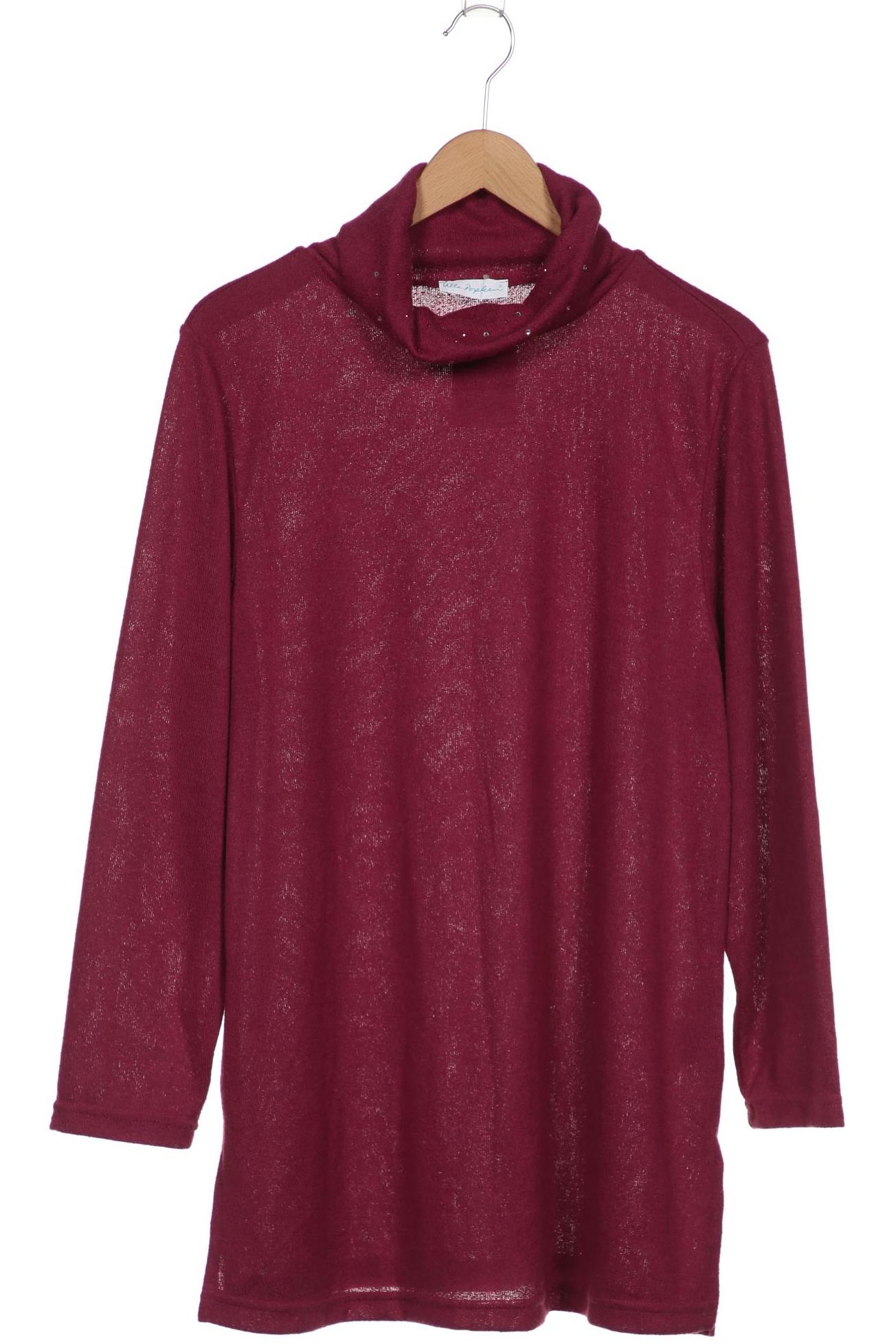 

Ulla Popken Damen Pullover, bordeaux