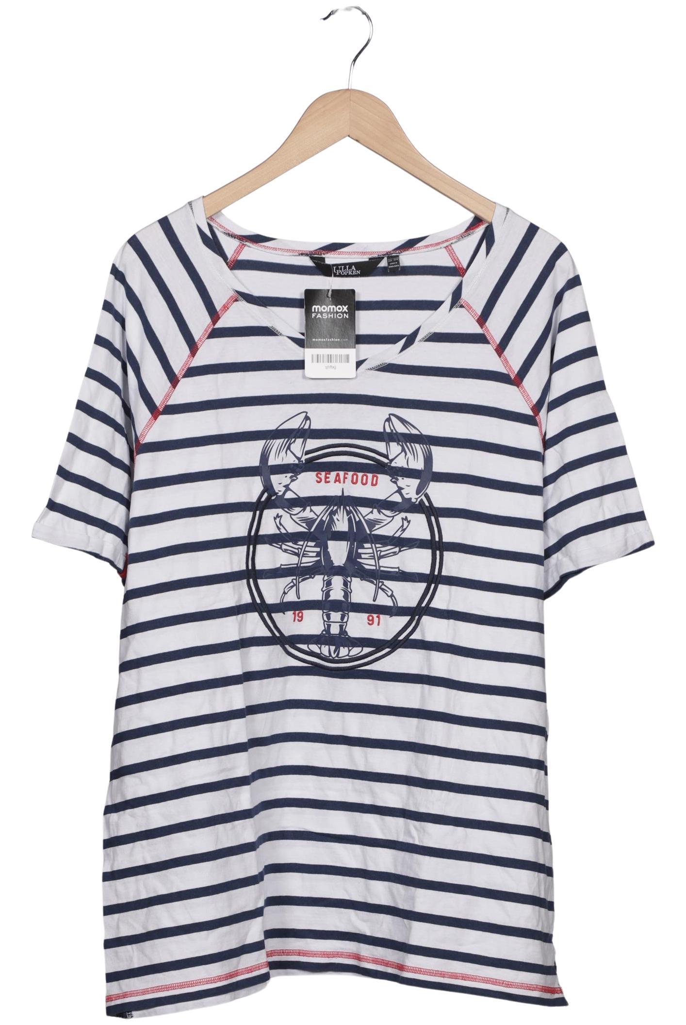 

Ulla Popken Damen T-Shirt, weiß, Gr. 46