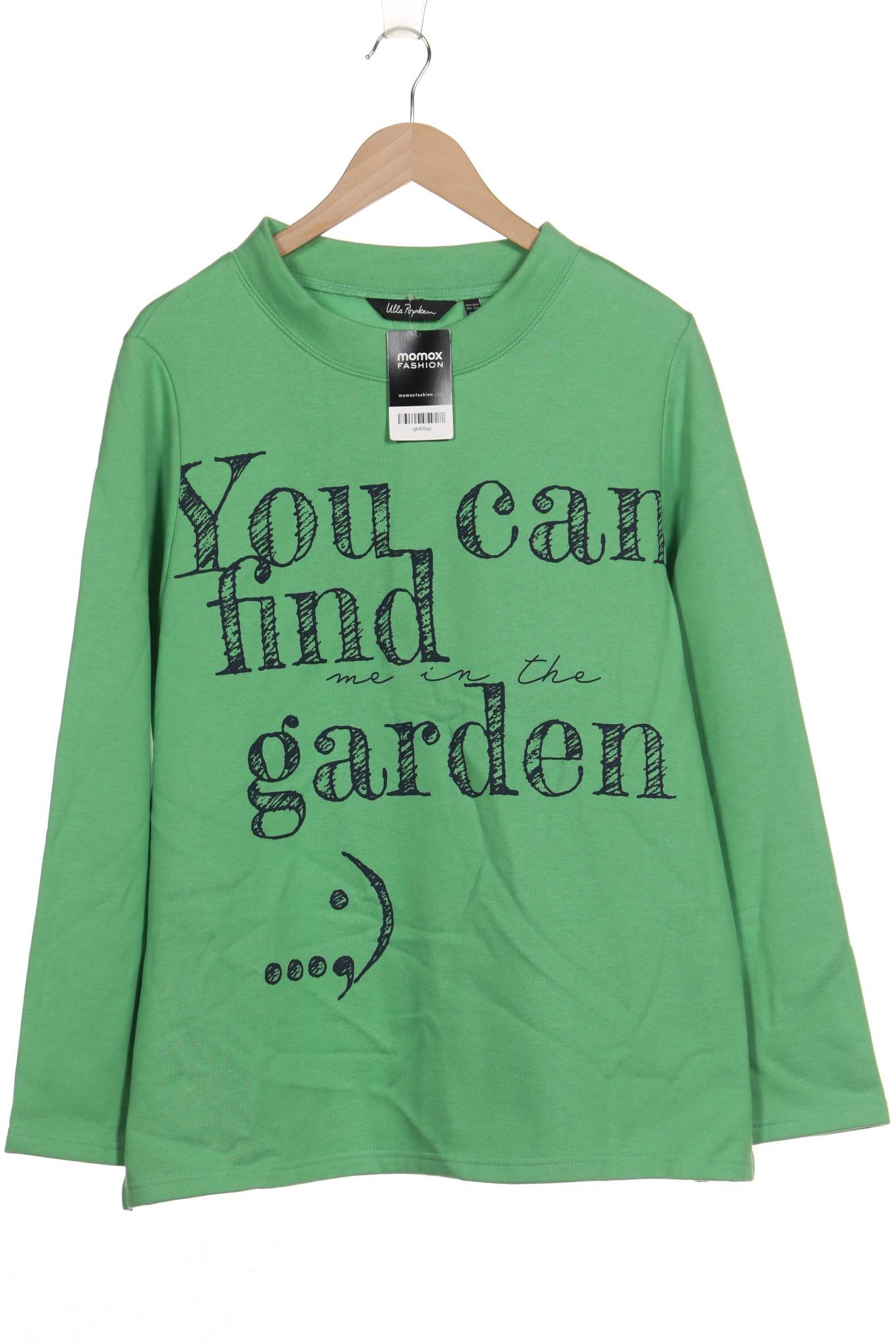 

Ulla Popken Damen Sweatshirt, grün, Gr. 42