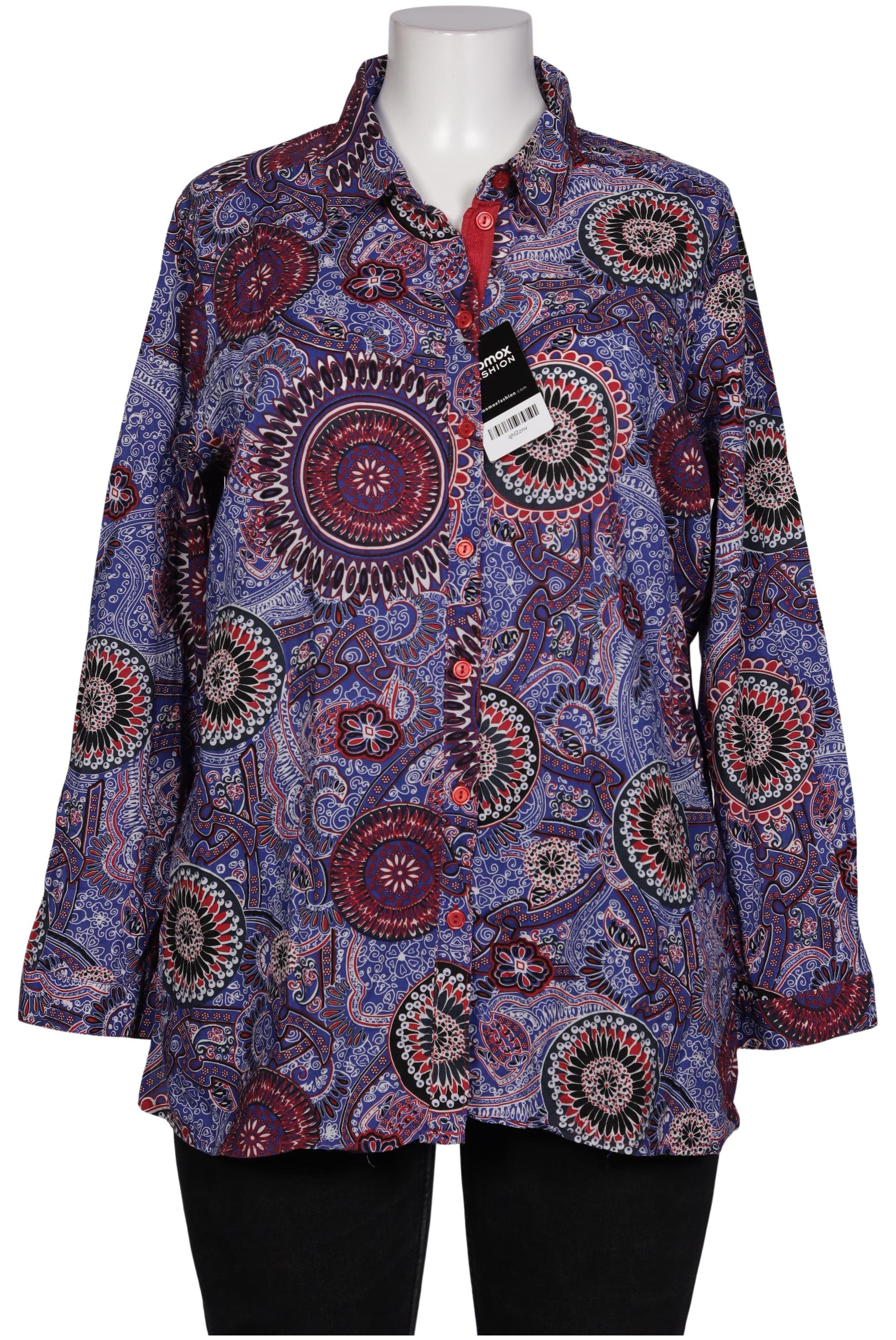 

Ulla Popken Damen Bluse, blau, Gr. 46