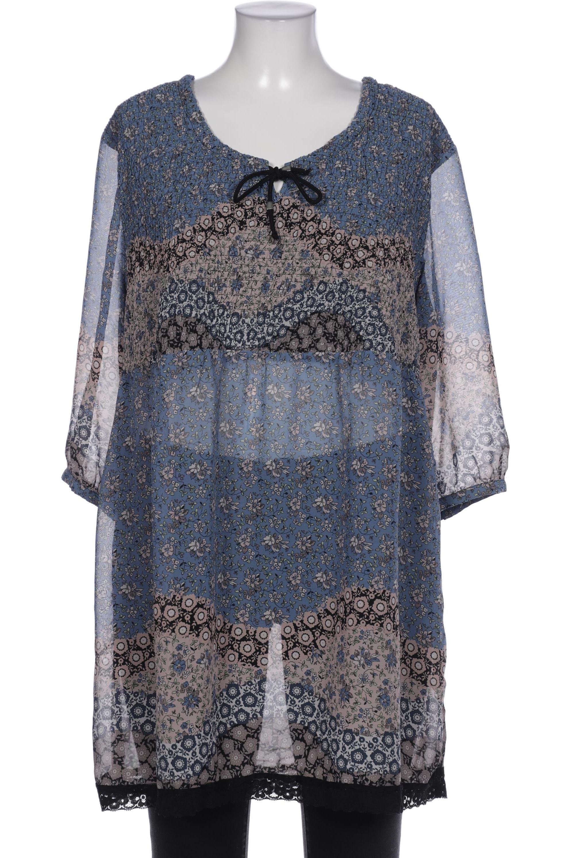 

Ulla Popken Damen Bluse, blau, Gr. 50