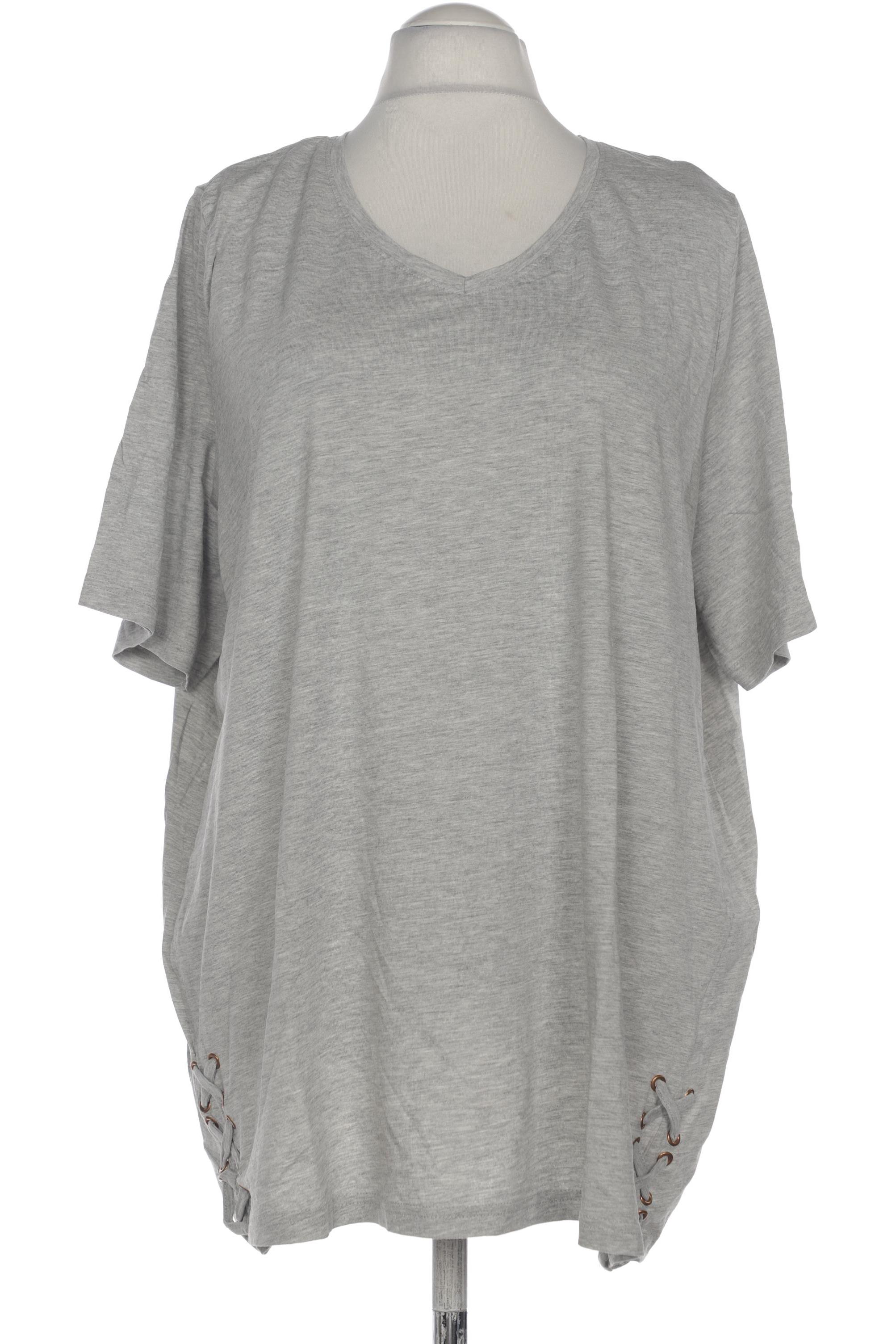 

Ulla Popken Damen T-Shirt, grau, Gr. 54