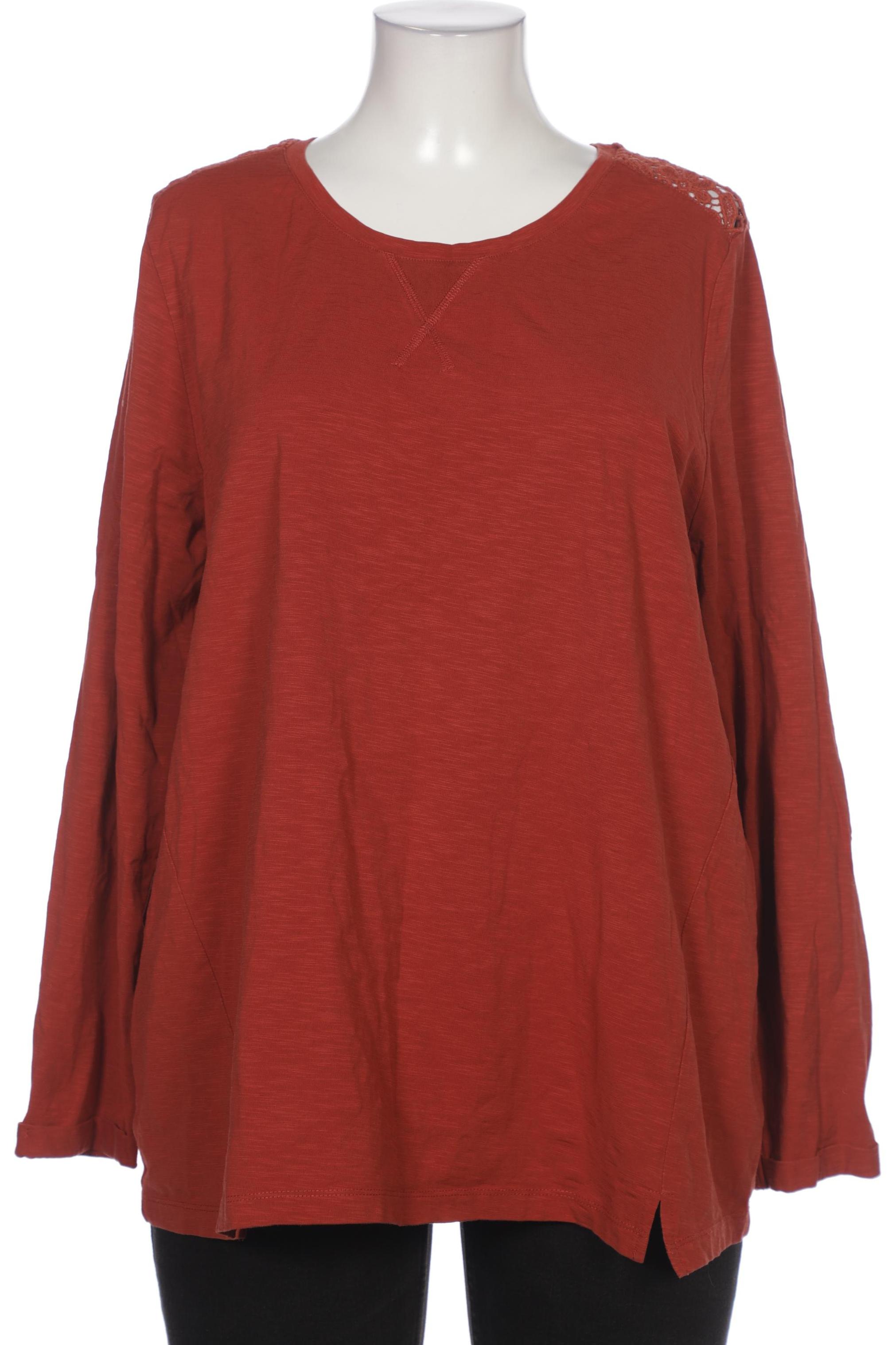 

Ulla Popken Damen Langarmshirt, orange