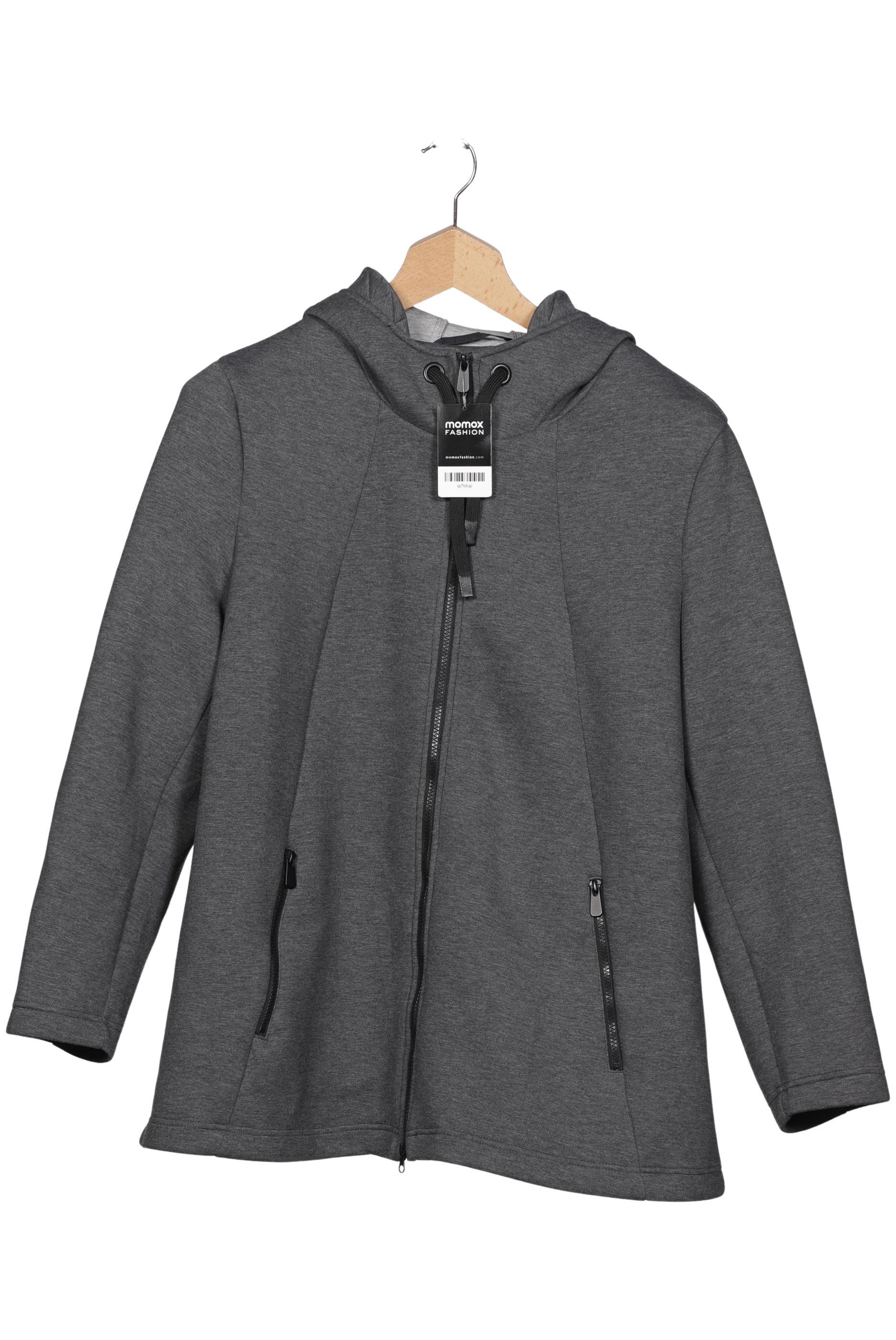 

Ulla Popken Damen Kapuzenpullover, grau, Gr. 50