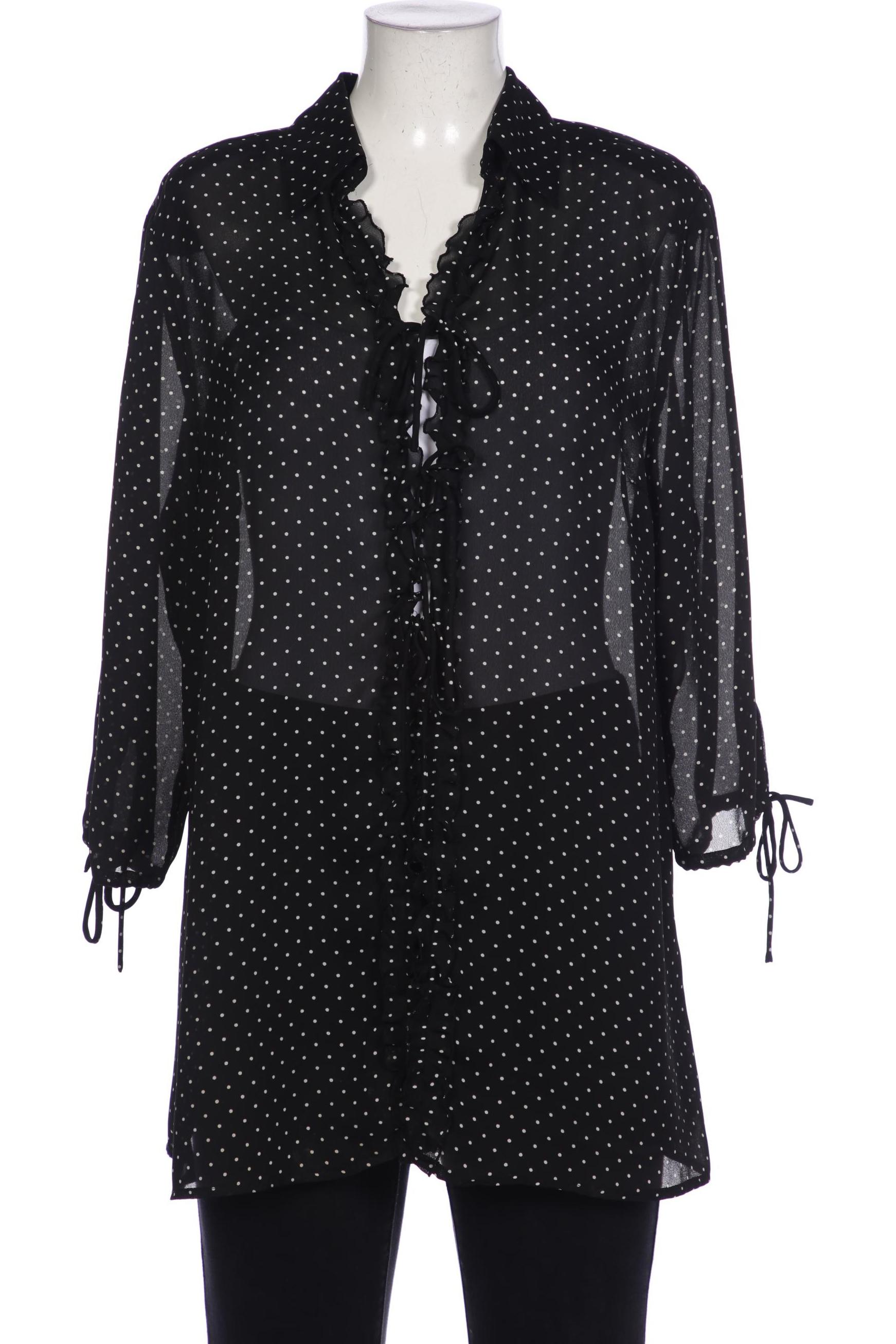 

Ulla Popken Damen Bluse, schwarz, Gr. 42
