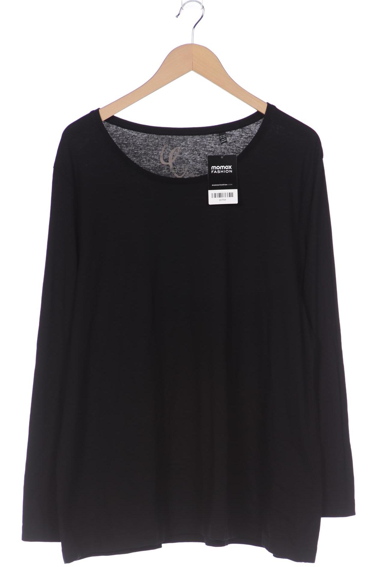 

Ulla Popken Damen Langarmshirt, schwarz