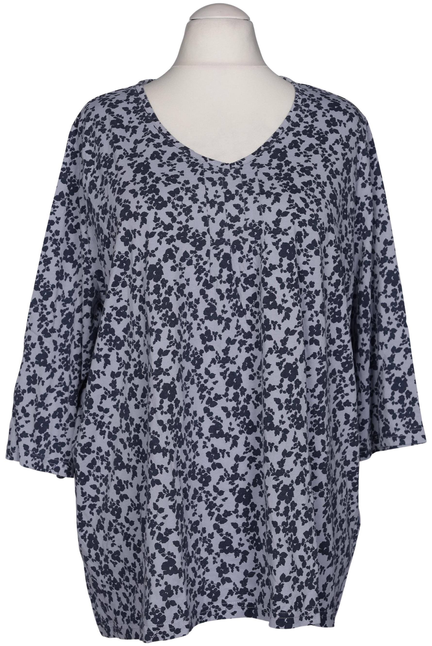 

Ulla Popken Damen Langarmshirt, hellblau, Gr. 54