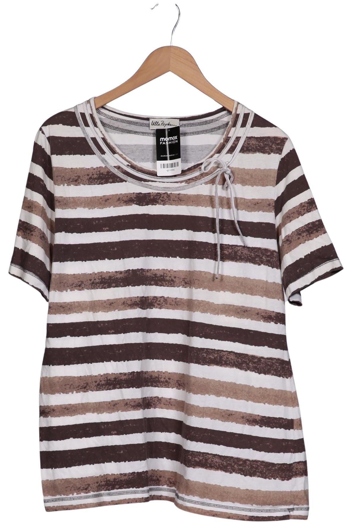 

Ulla Popken Damen T-Shirt, braun, Gr. 46