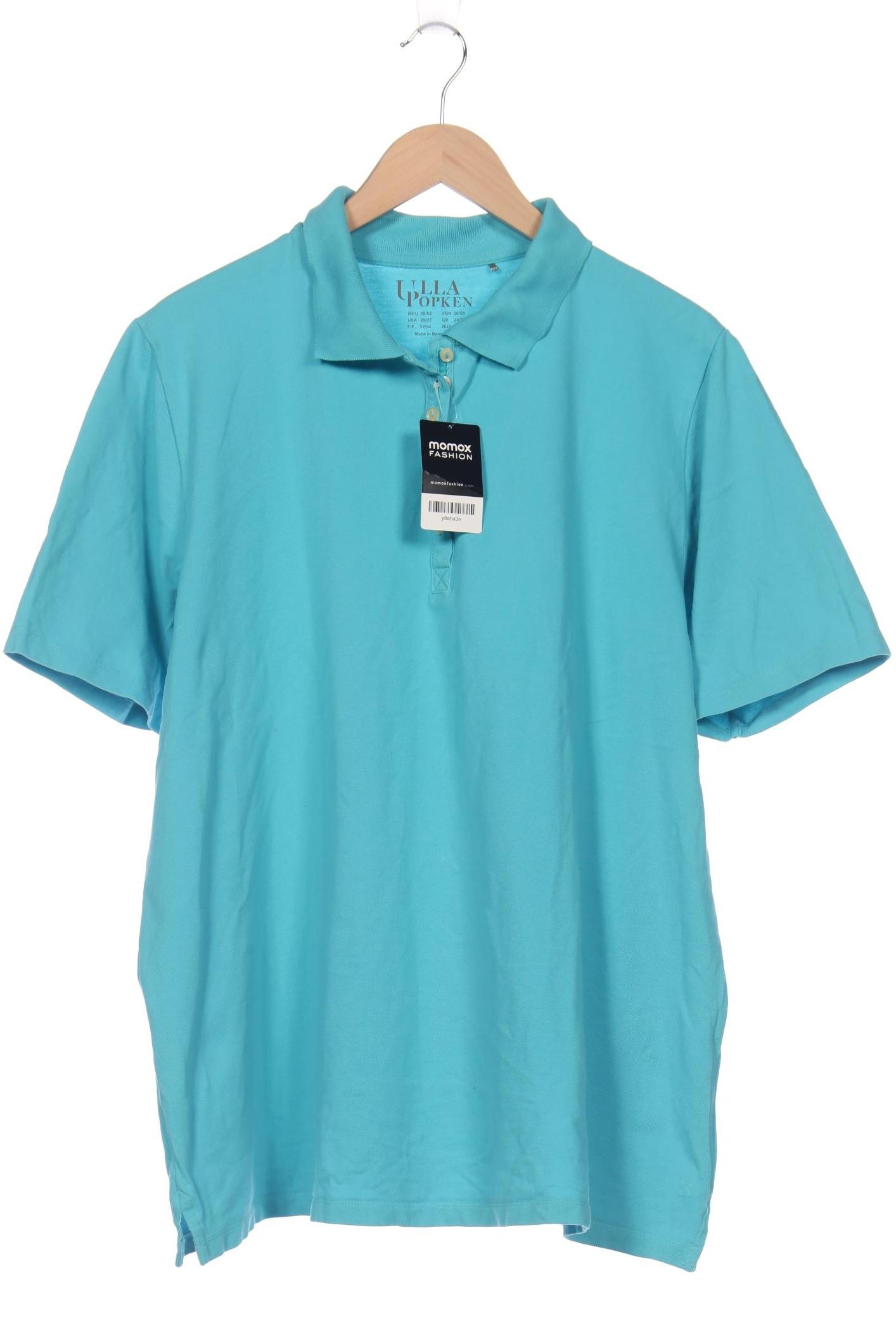 

Ulla Popken Damen Poloshirt, blau, Gr. 50