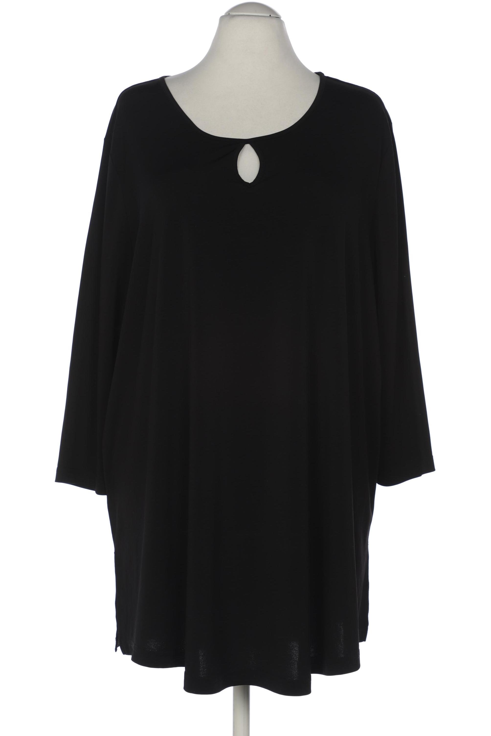 

Ulla Popken Damen Langarmshirt, schwarz, Gr. 54