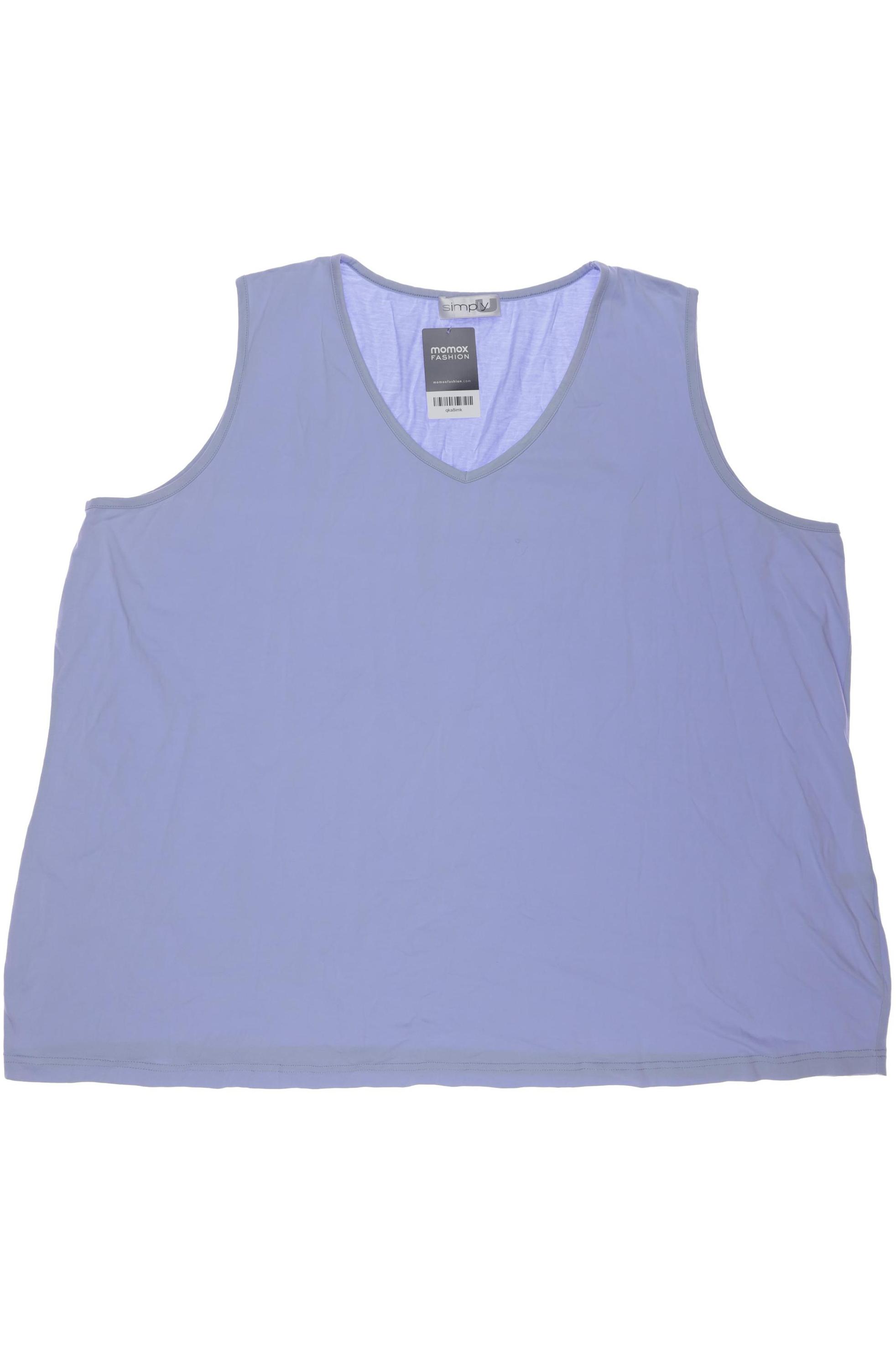 

Ulla Popken Damen Top, blau, Gr. 58