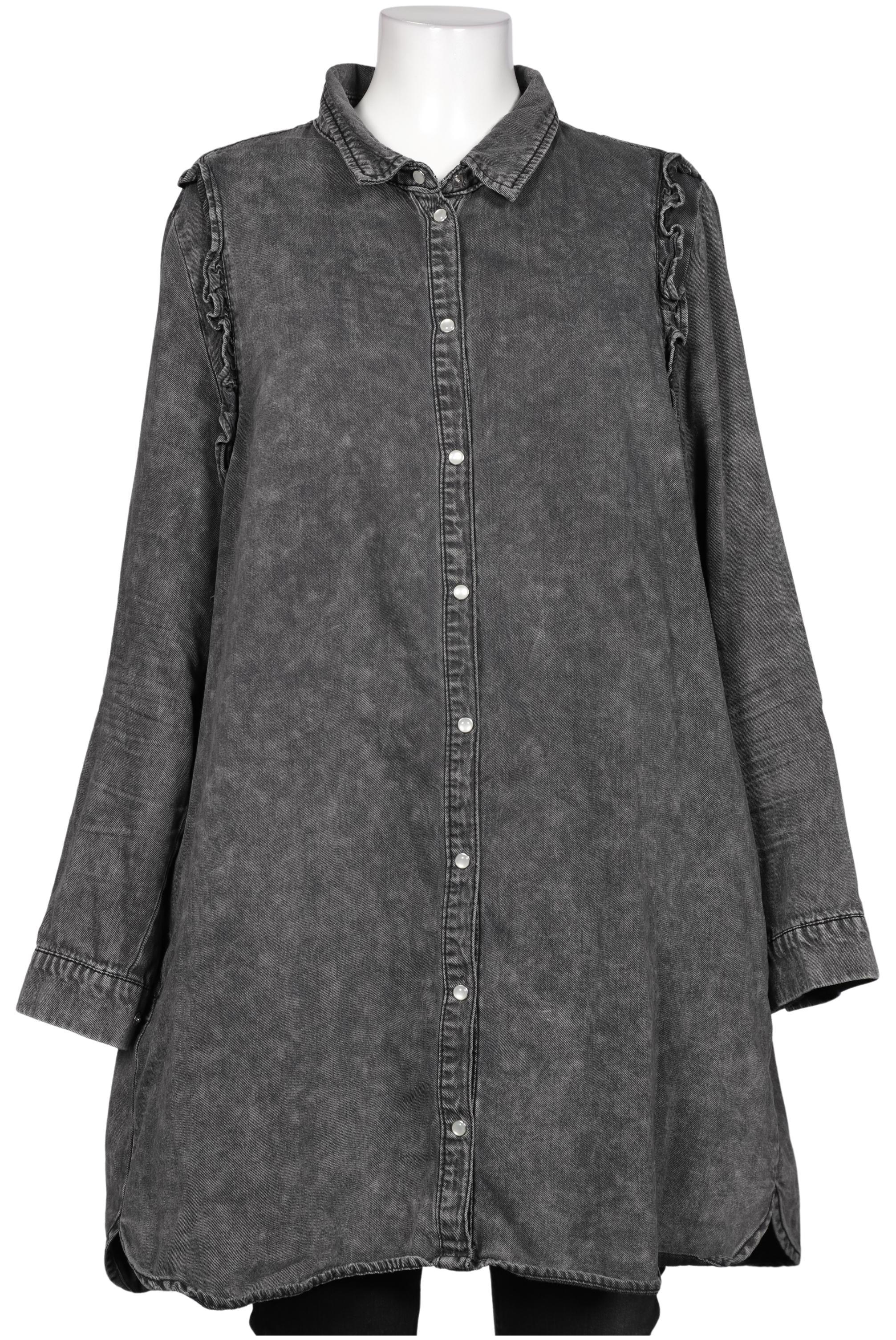 

Ulla Popken Damen Bluse, grau, Gr. 50