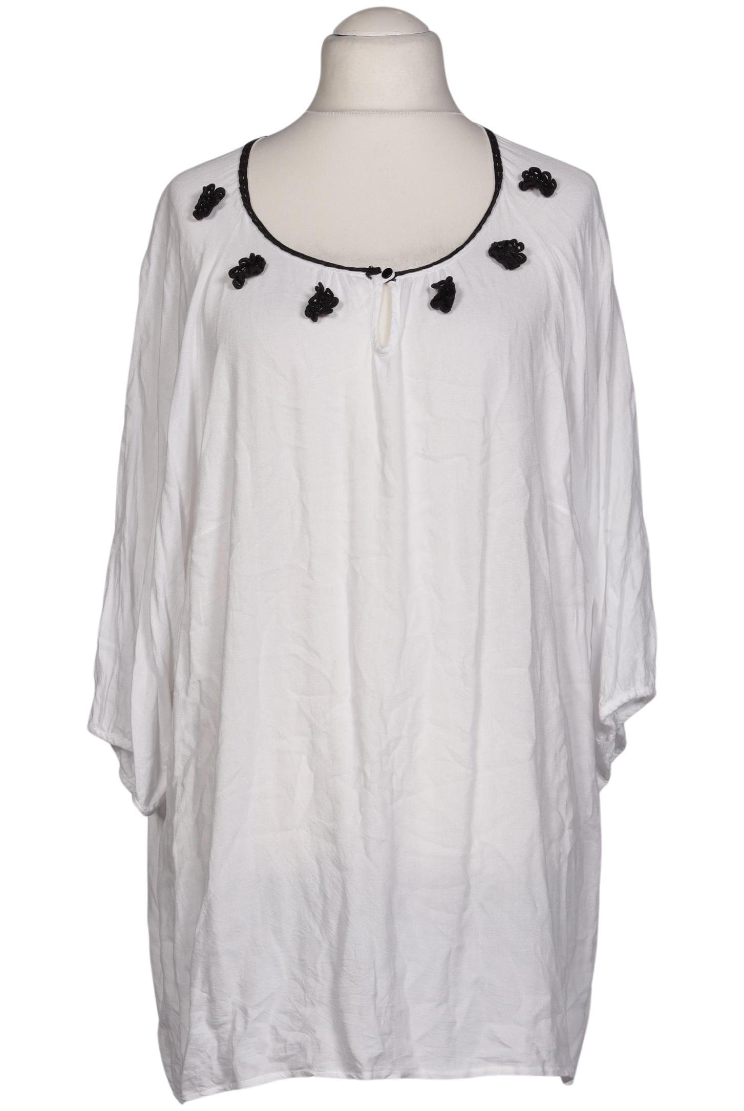 

Ulla Popken Damen Bluse, weiß, Gr. 48