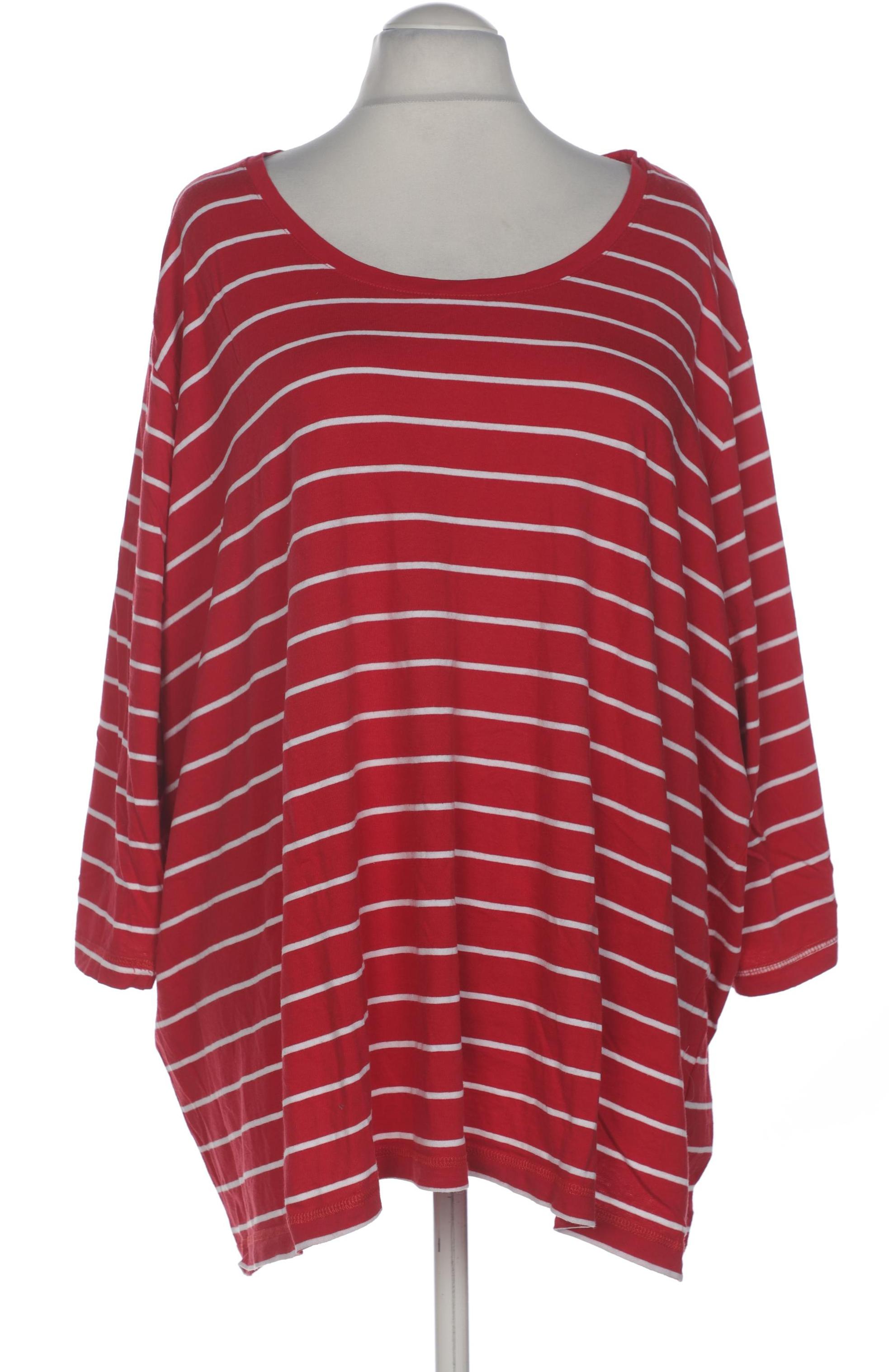 

Ulla Popken Damen Langarmshirt, rot, Gr. 58