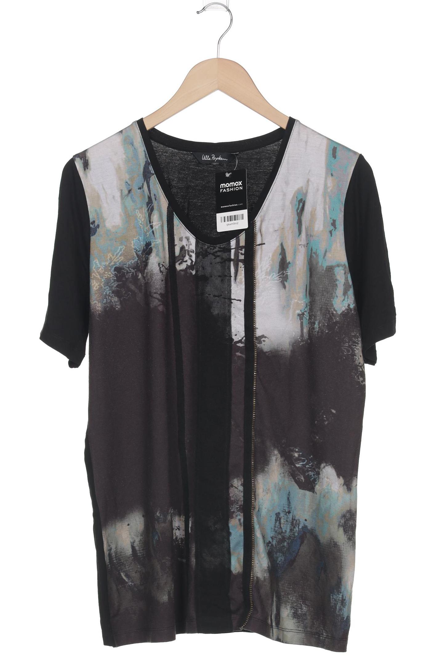 

Ulla Popken Damen T-Shirt, schwarz, Gr. 46