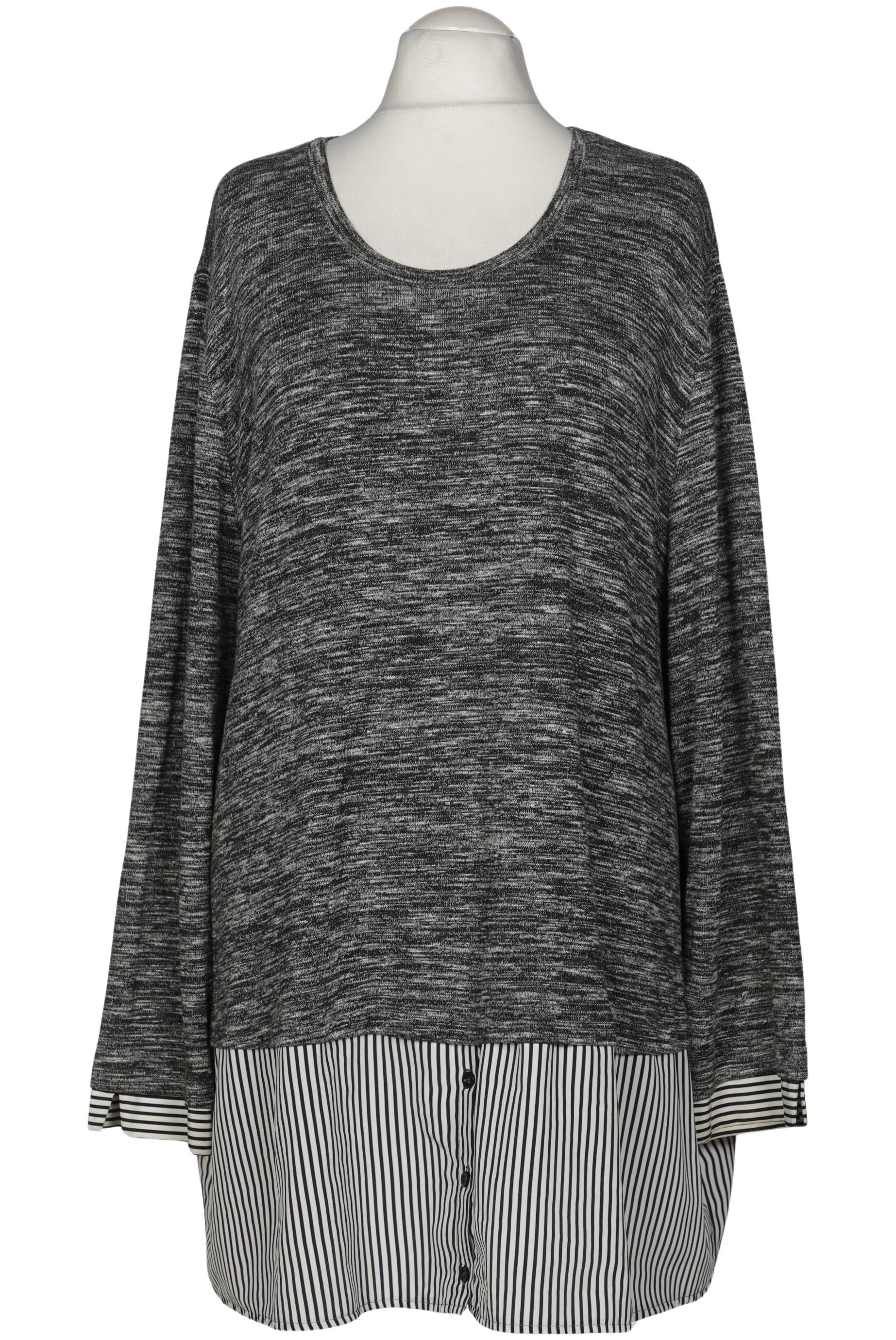 

Ulla Popken Damen Pullover, grau, Gr. 58