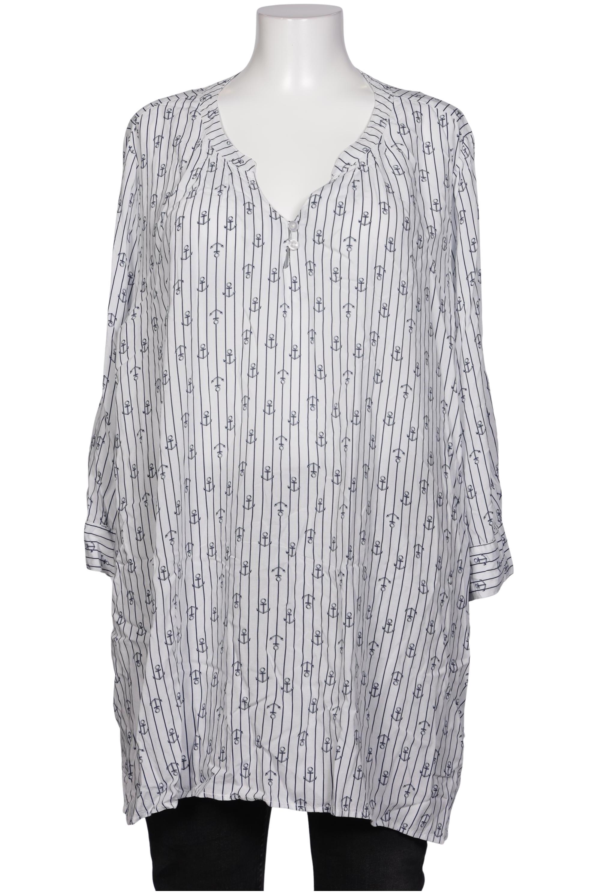 

Ulla Popken Damen Bluse, weiß, Gr. 50