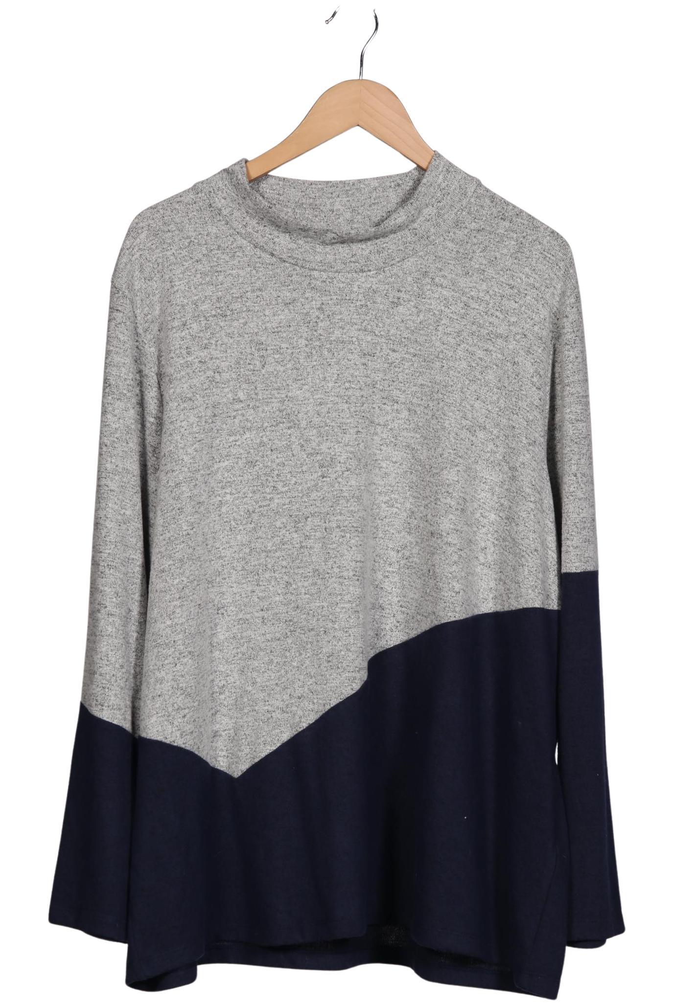 

Ulla Popken Damen Pullover, grau, Gr. 50