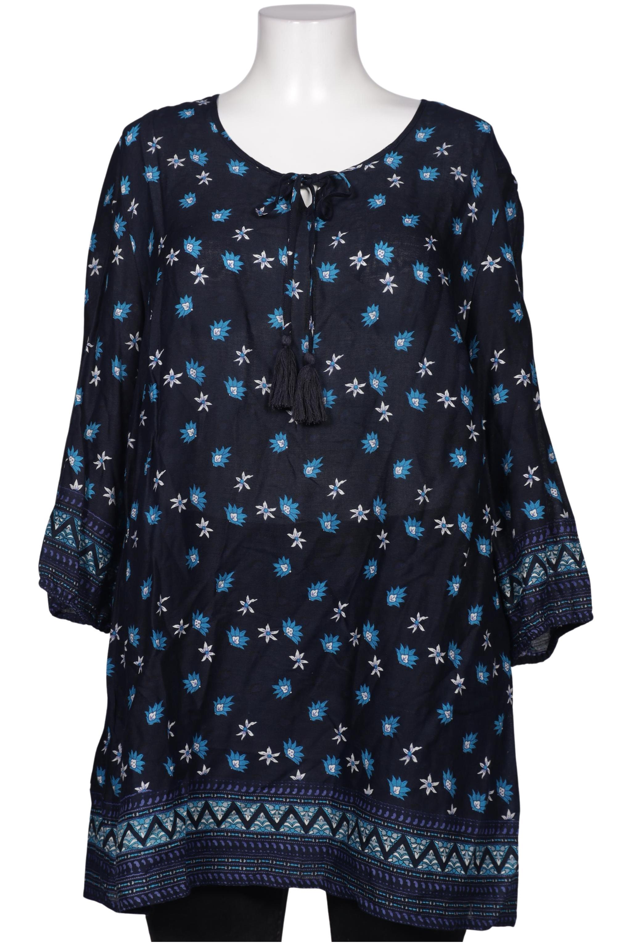 

Ulla Popken Damen Bluse, marineblau, Gr. 46