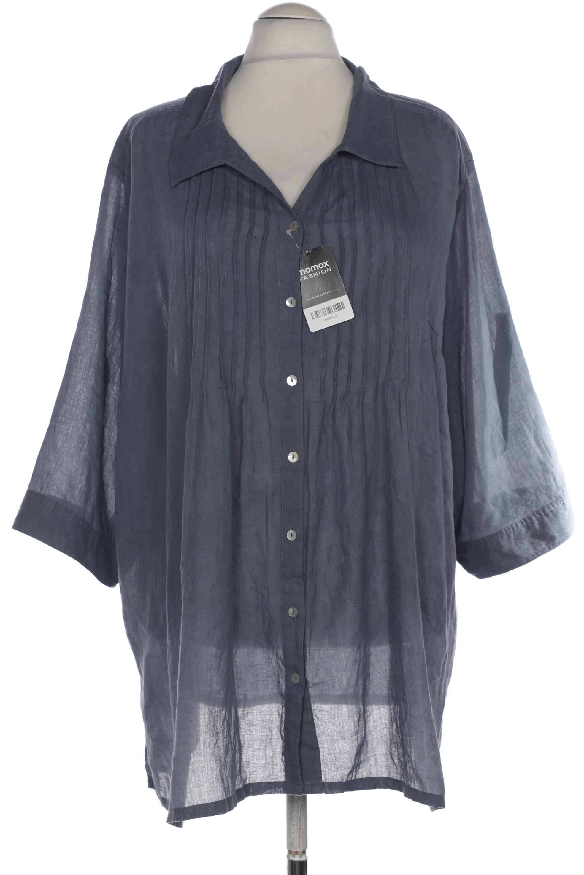 

Ulla Popken Damen Bluse, blau, Gr. 54
