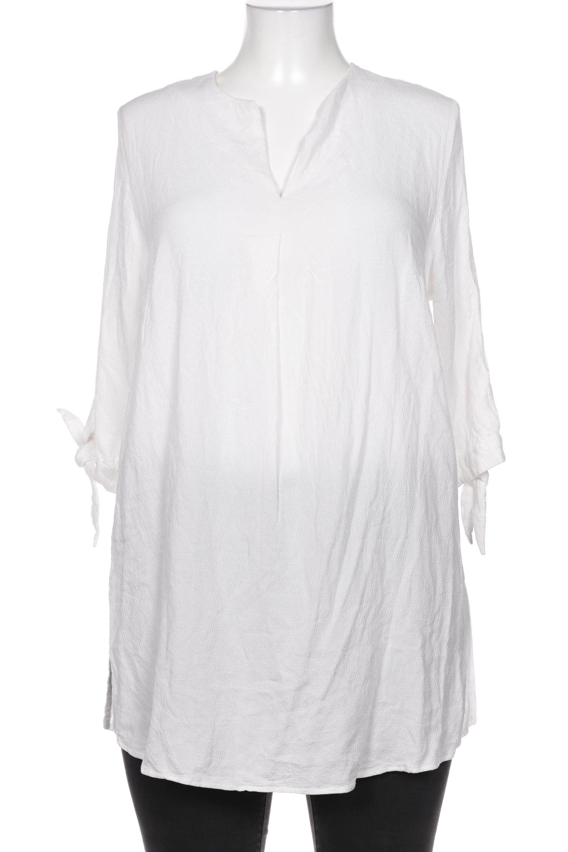 

Ulla Popken Damen Bluse, weiß, Gr. 46