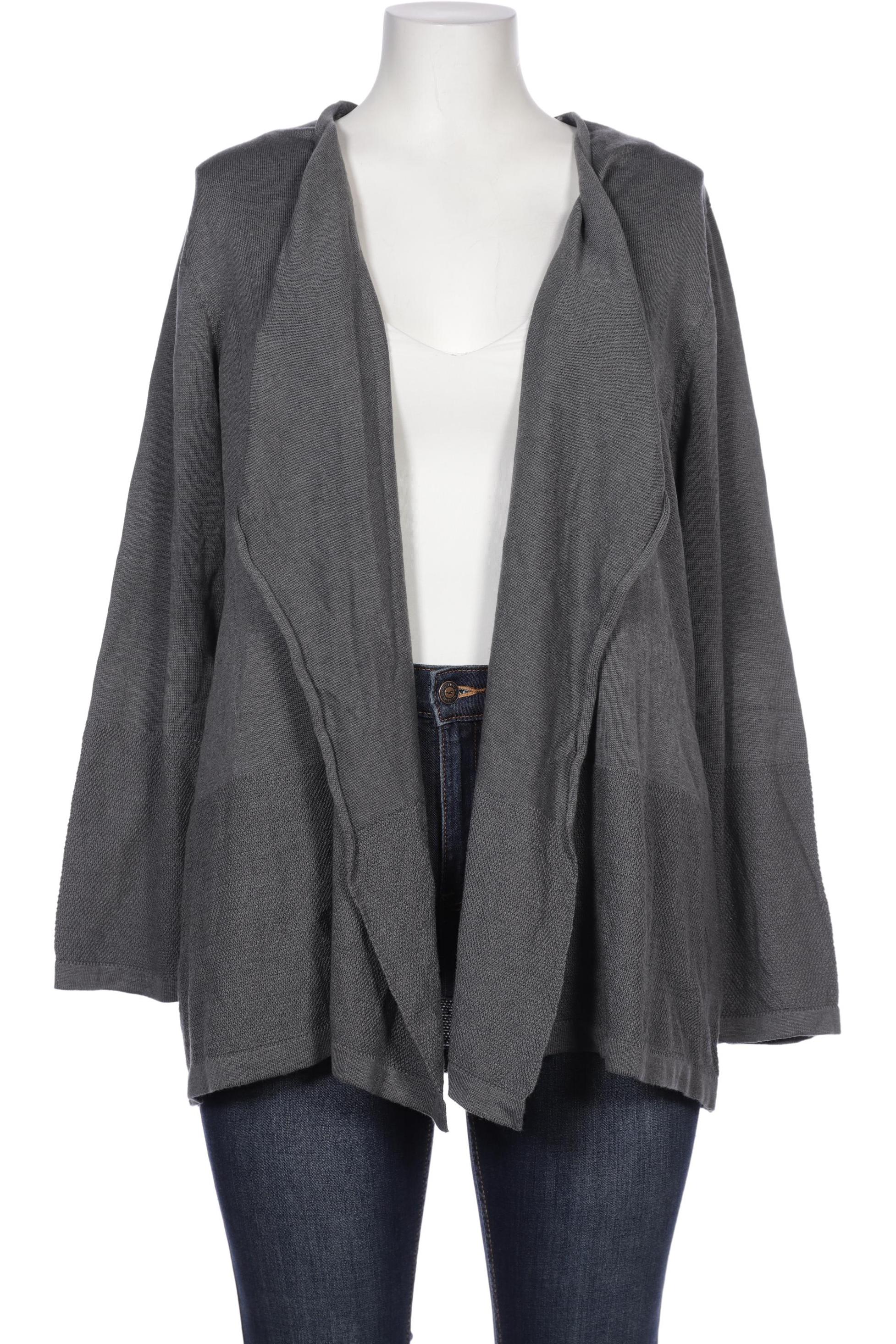 

Ulla Popken Damen Strickjacke, grau, Gr. 42