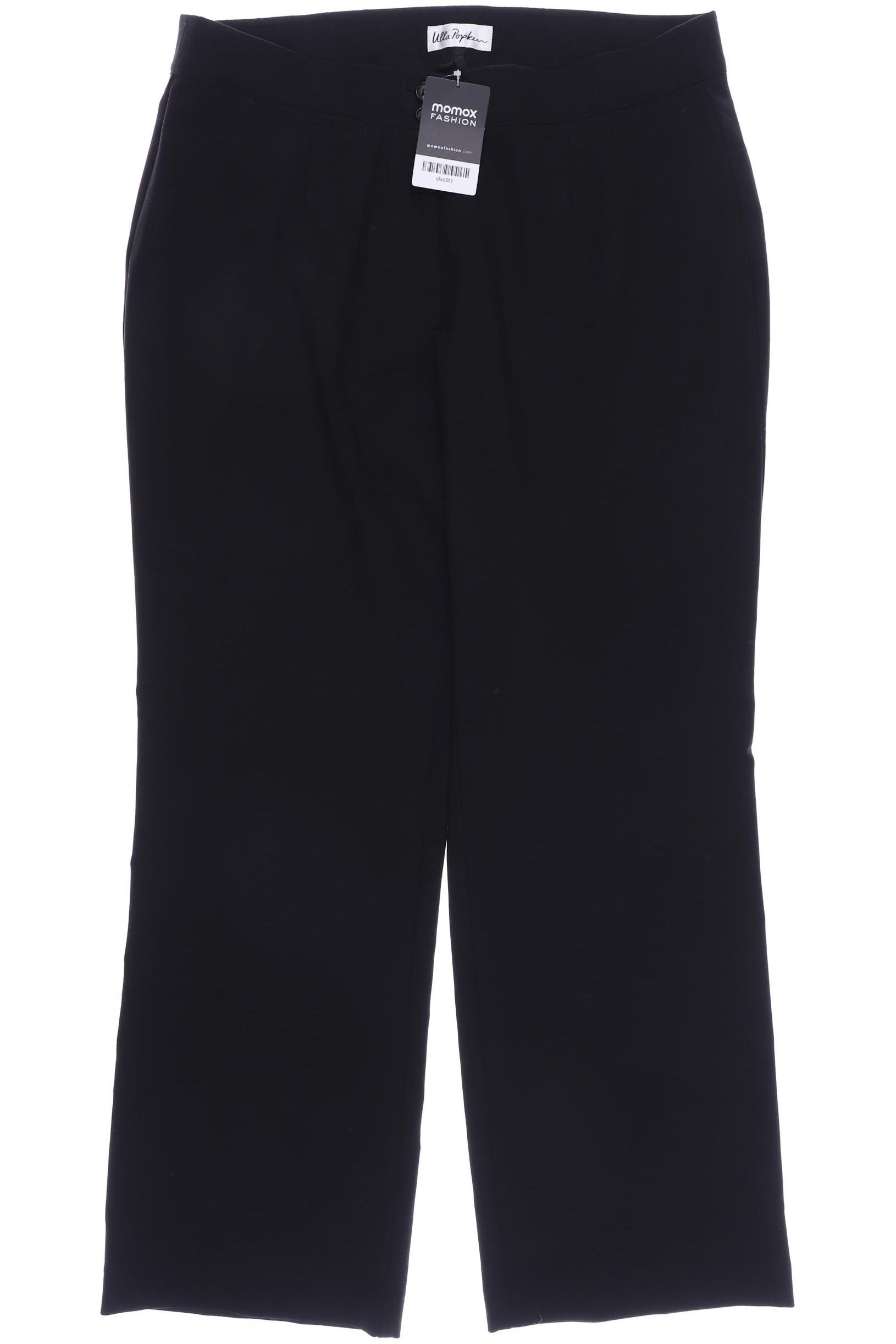 

Ulla Popken Damen Stoffhose, schwarz, Gr. 23