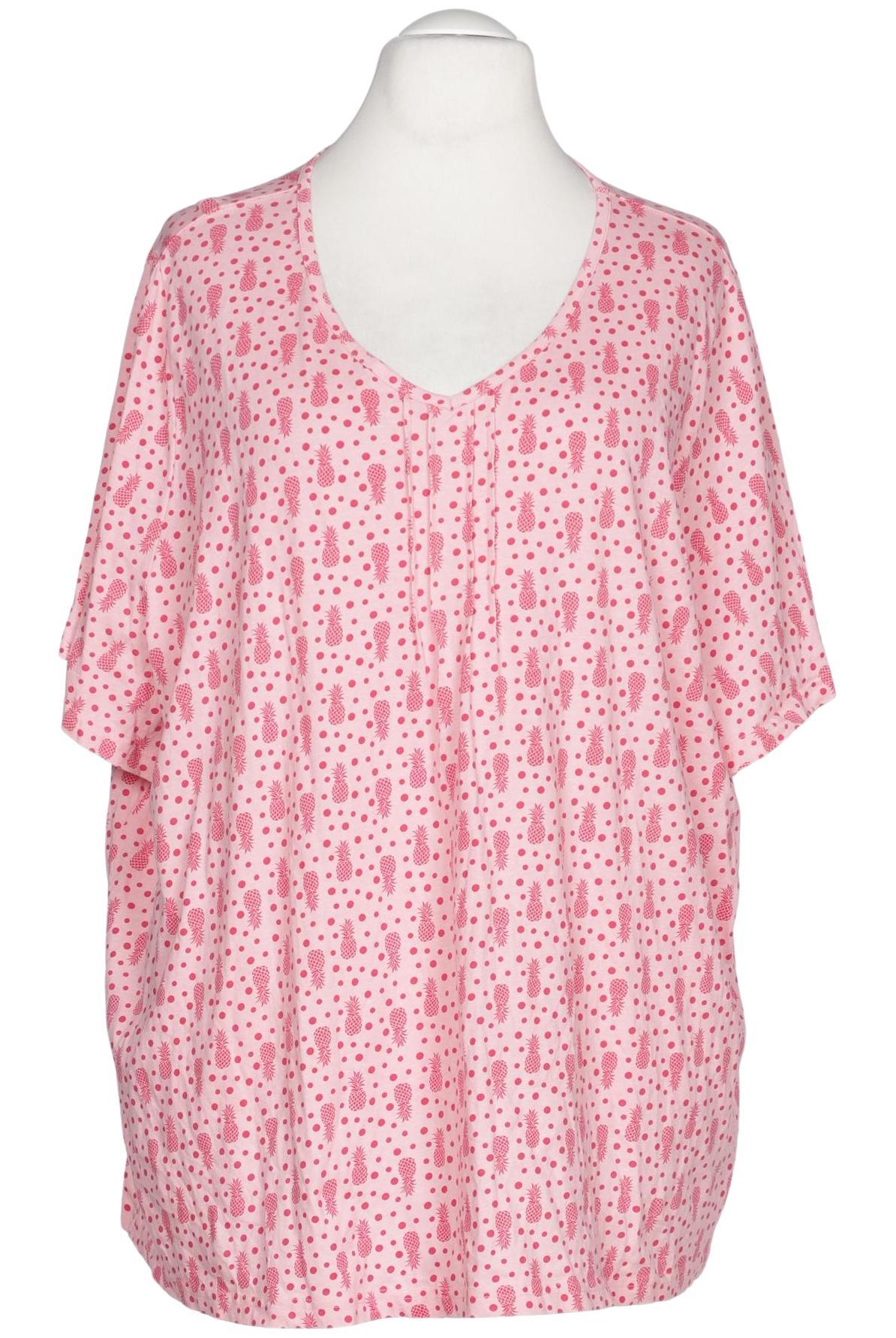 

Ulla Popken Damen T-Shirt, pink, Gr. 58
