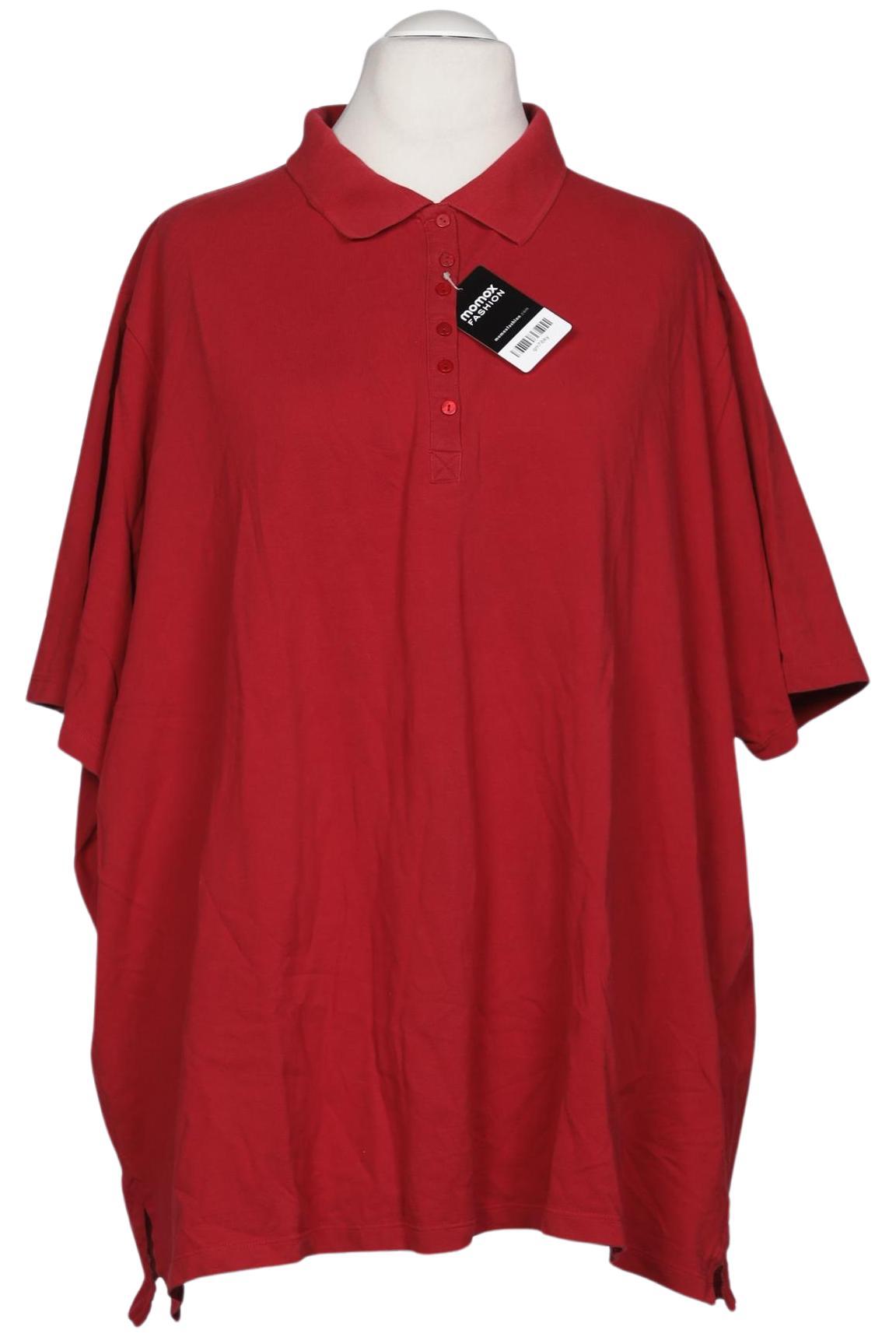 

Ulla Popken Damen Poloshirt, rot, Gr. 62