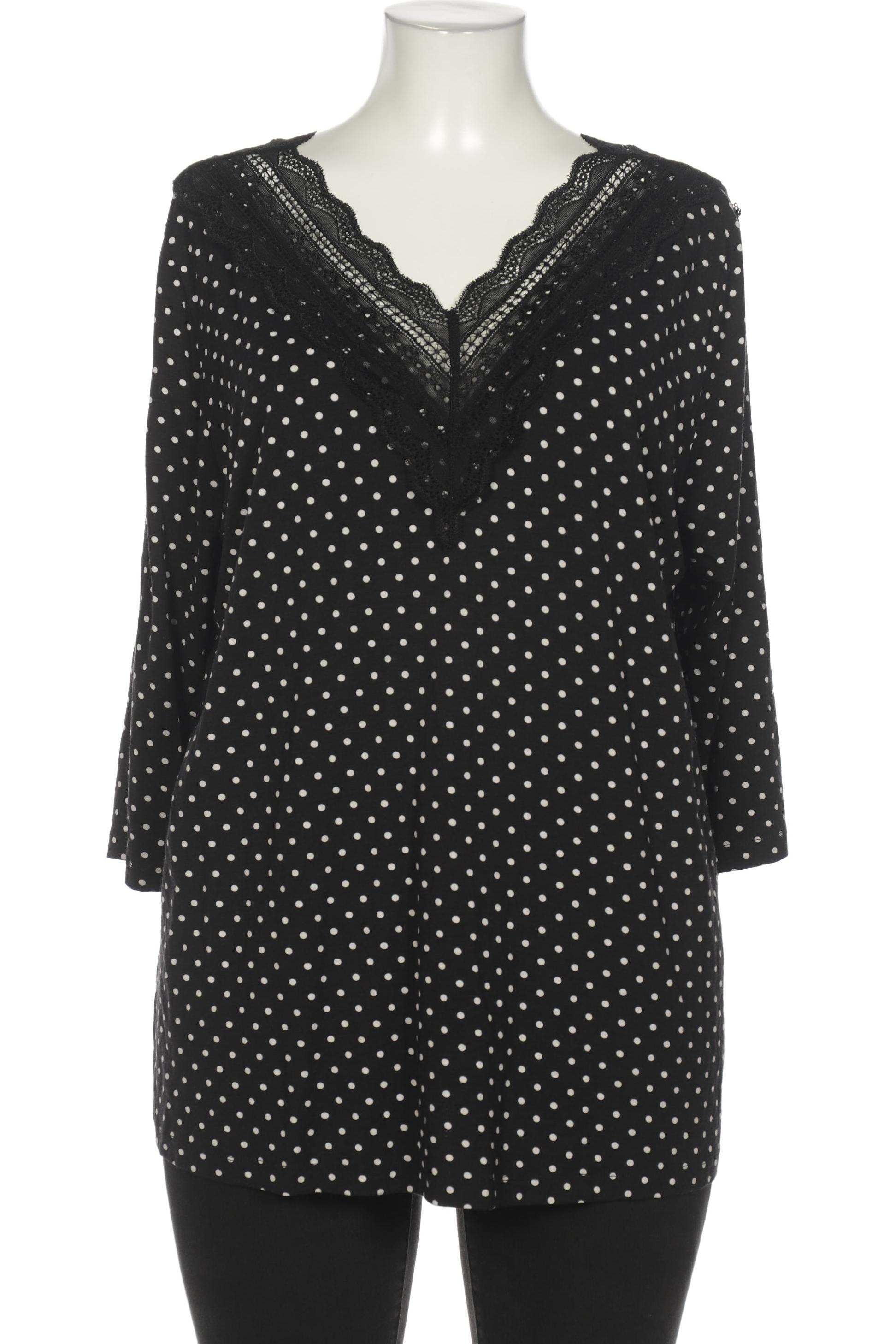 

Ulla Popken Damen Langarmshirt, schwarz, Gr. 44