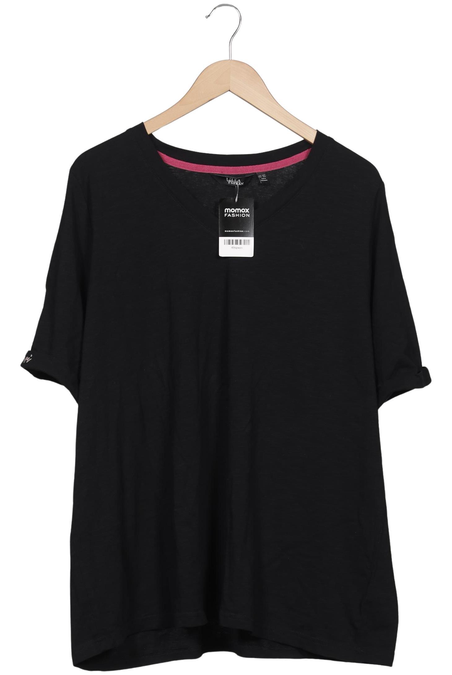 

Ulla Popken Damen T-Shirt, schwarz, Gr. 50