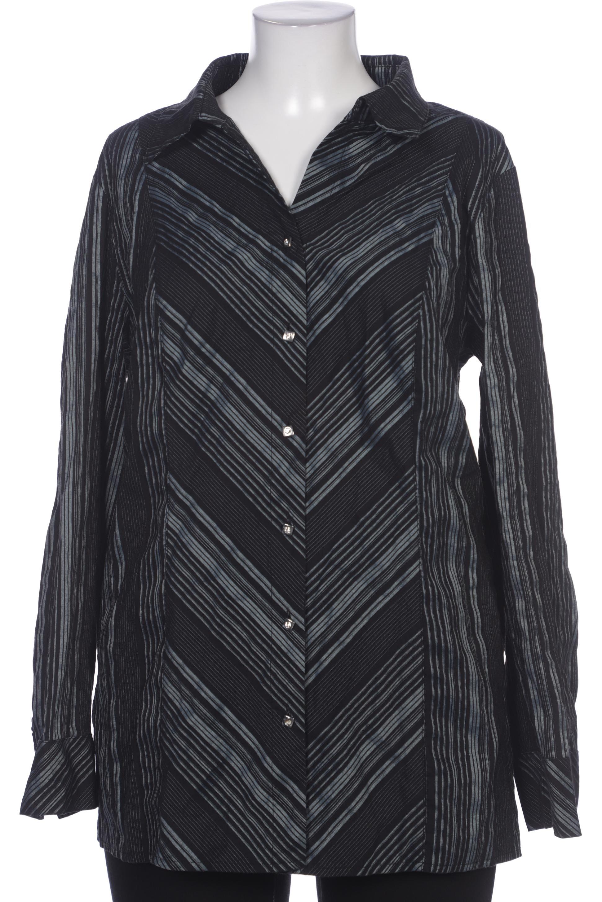 

Ulla Popken Damen Bluse, schwarz, Gr. 46