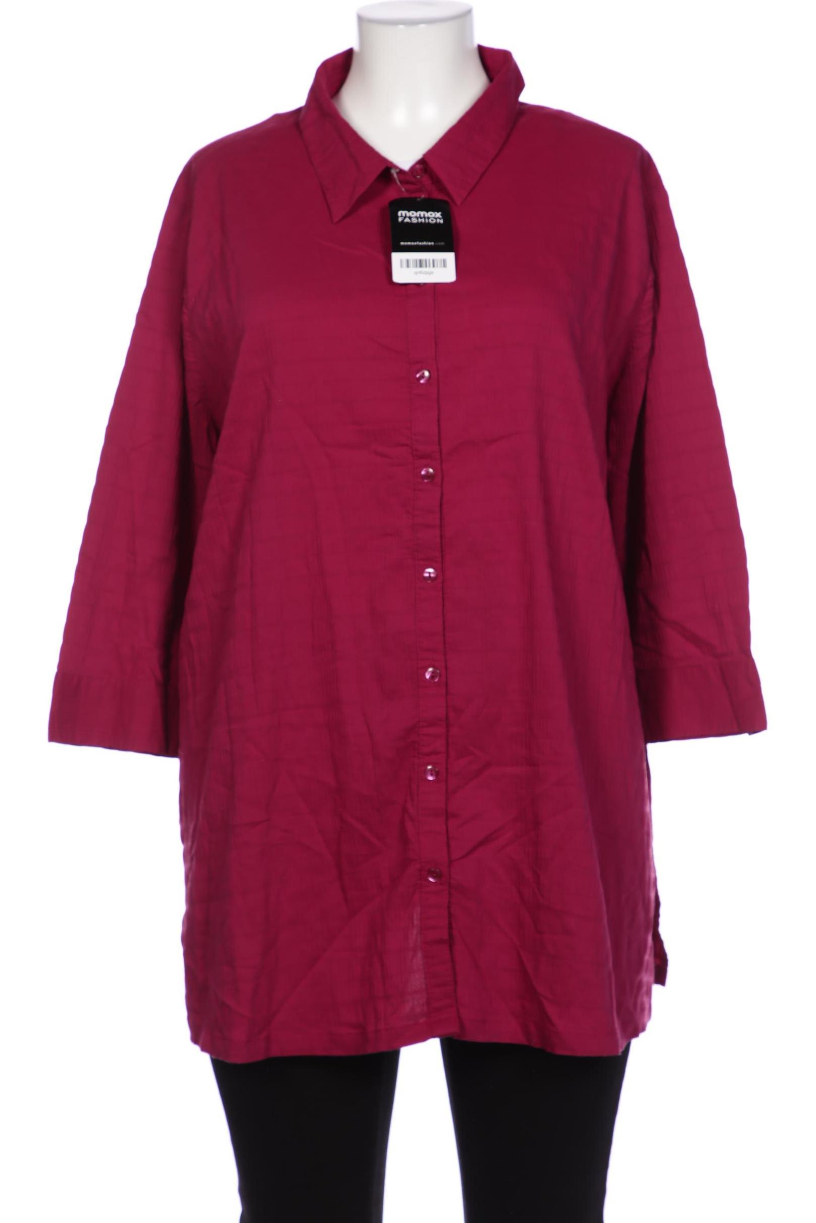 

Ulla Popken Damen Bluse, bordeaux, Gr. 50