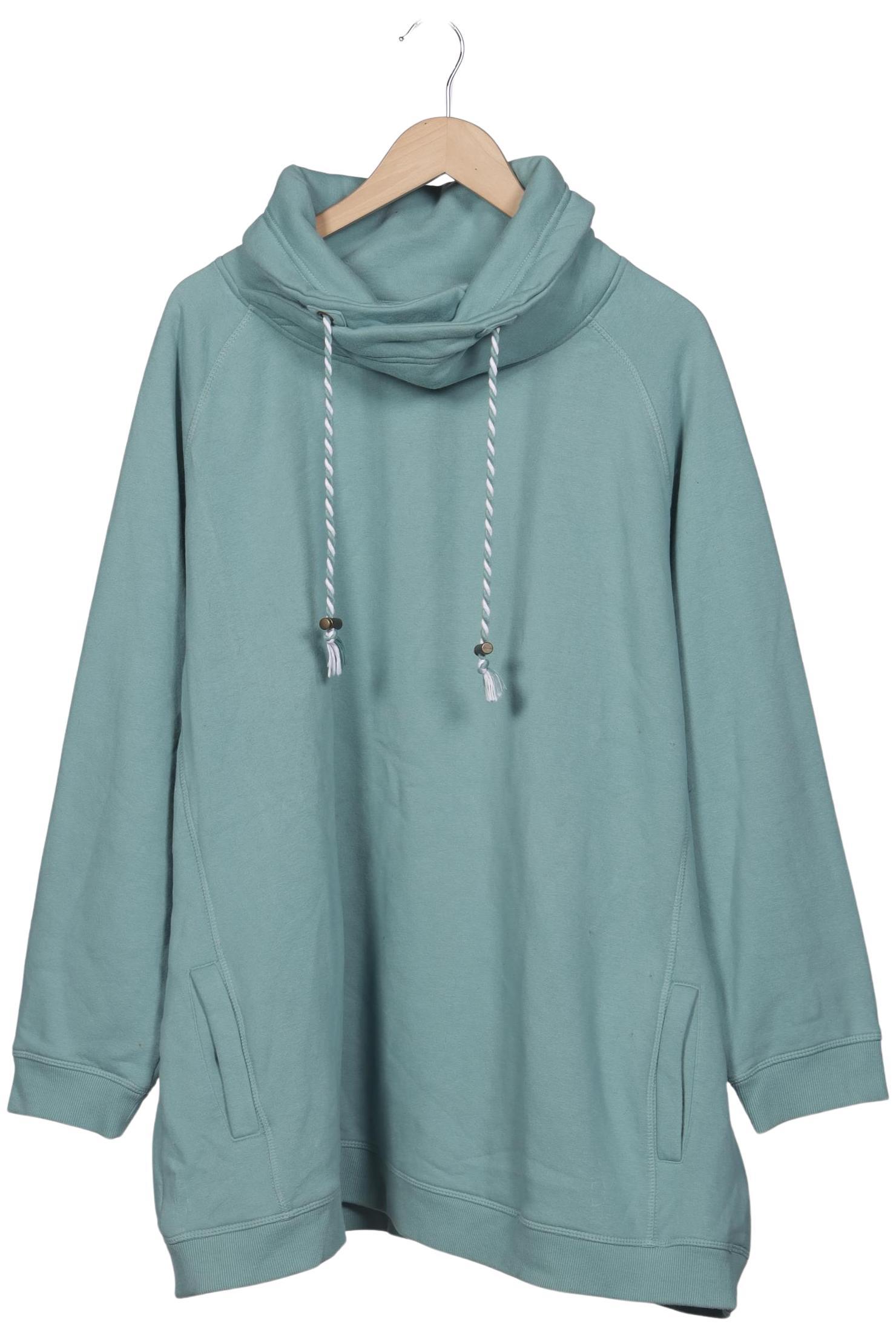 

Ulla Popken Damen Sweatshirt, türkis, Gr. 54