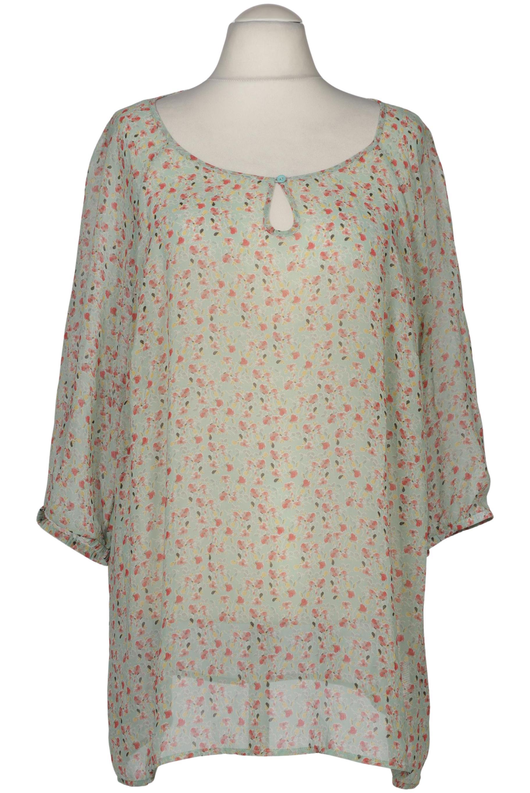 

Ulla Popken Damen Bluse, türkis, Gr. 54
