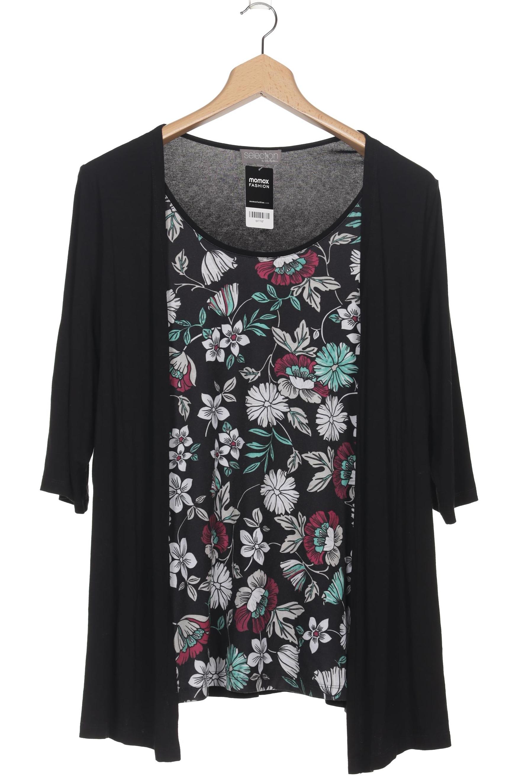 

Ulla Popken Damen Langarmshirt, schwarz, Gr. 50