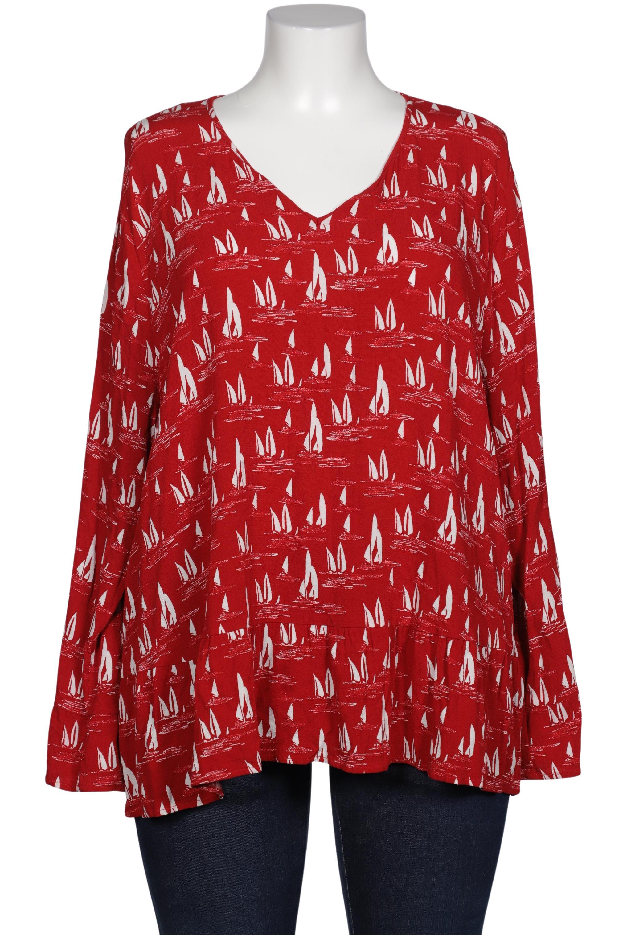 

Ulla Popken Damen Bluse, rot, Gr. 50