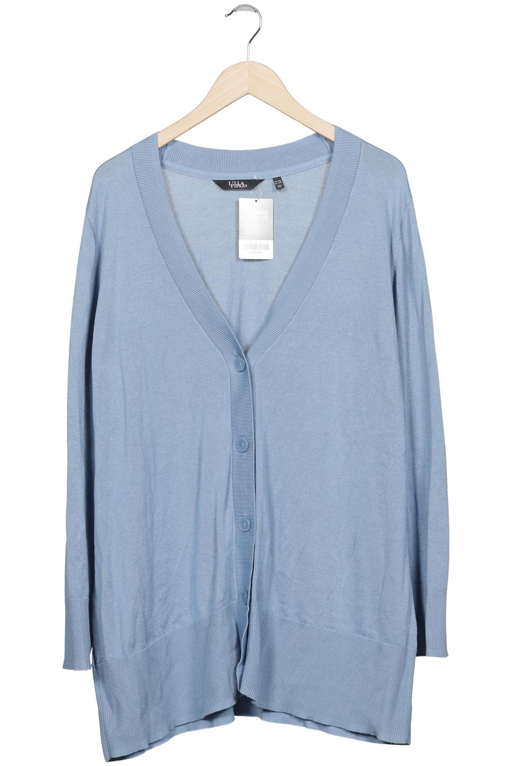 

Ulla Popken Damen Strickjacke, hellblau, Gr. 50