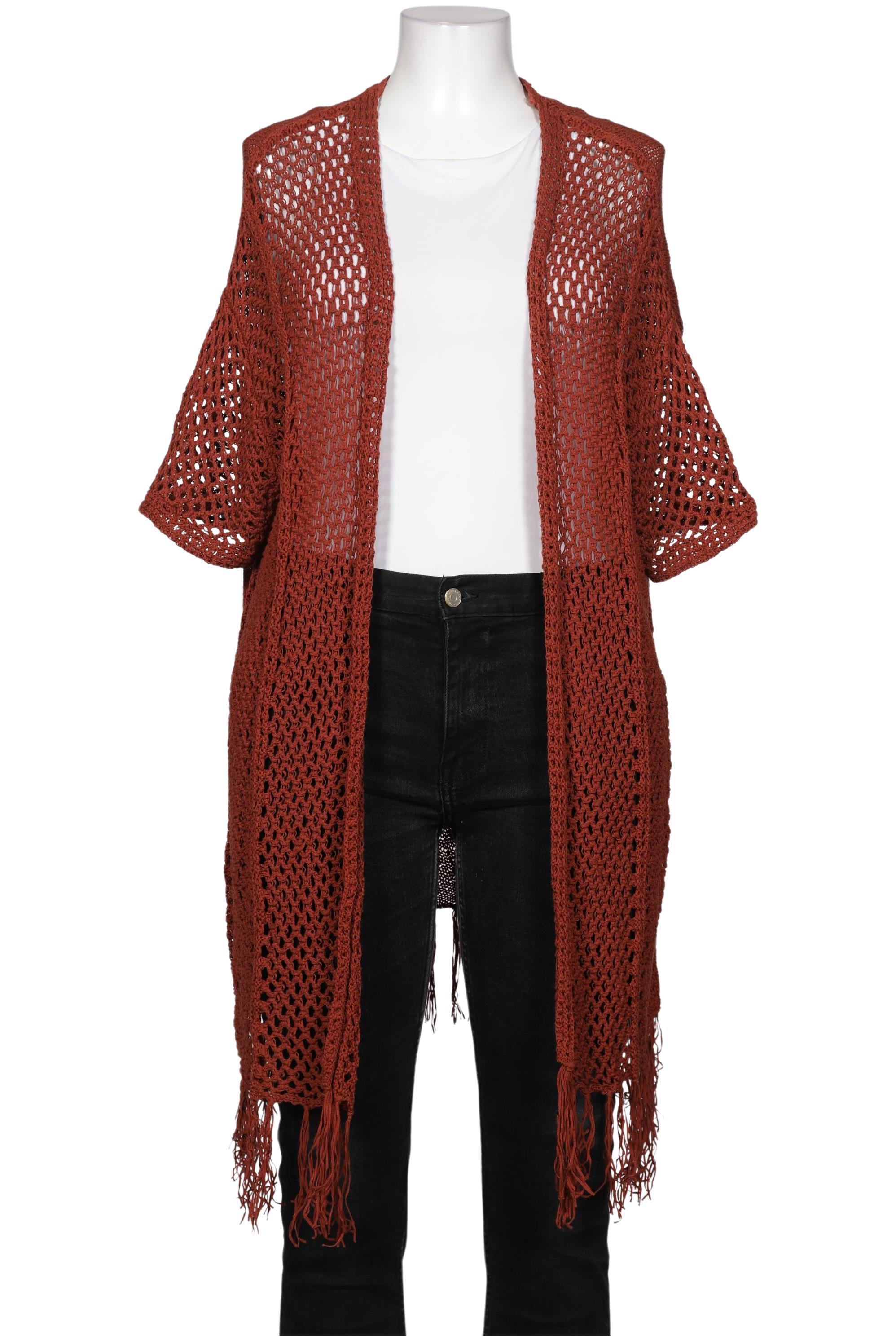 

Ulla Popken Damen Strickjacke, braun, Gr. 50